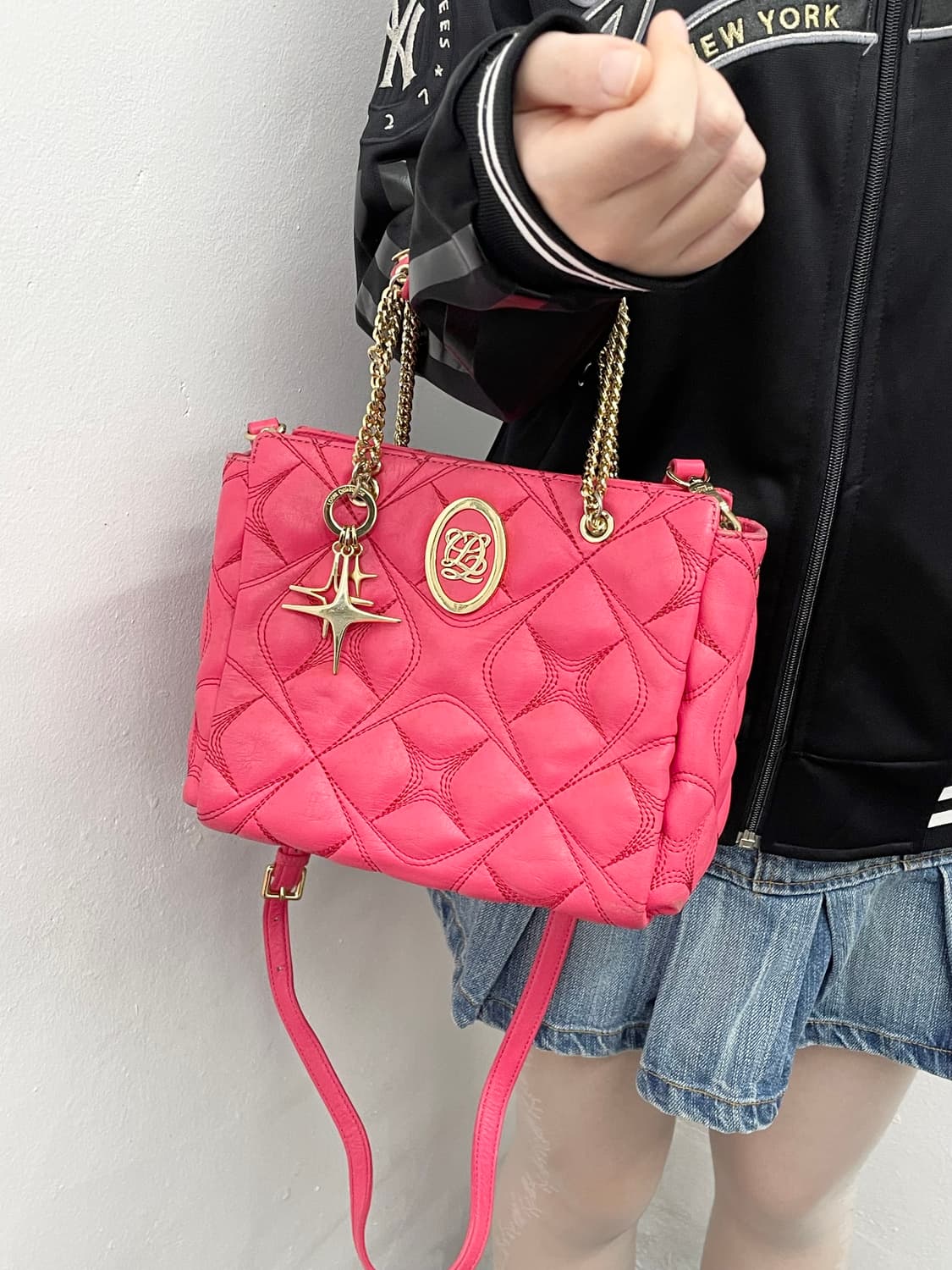 루이까또즈 갸루 키링 엠보 체인백💖 상품이미지10