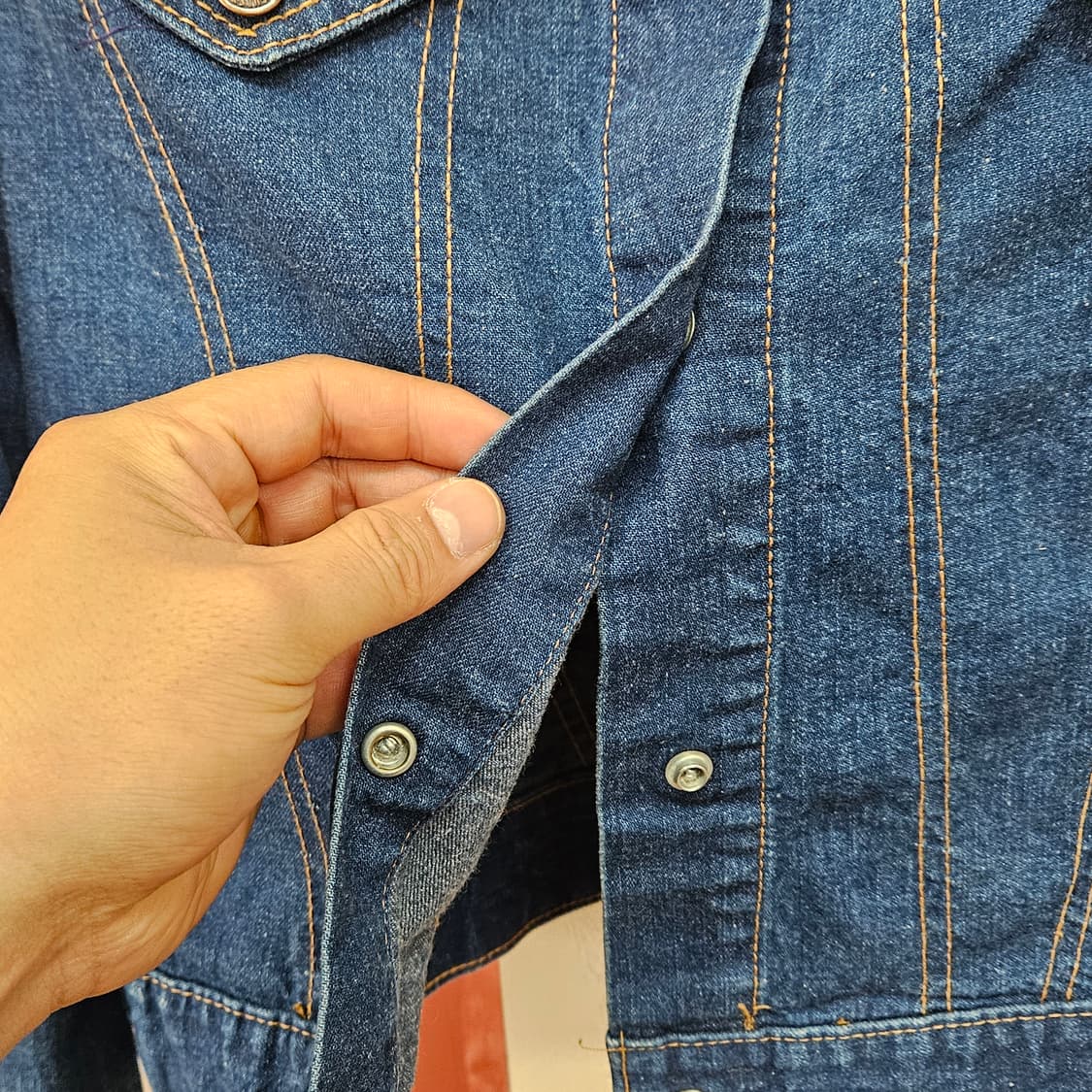 70s 리바이스 오렌지탭 트러커 상품이미지3