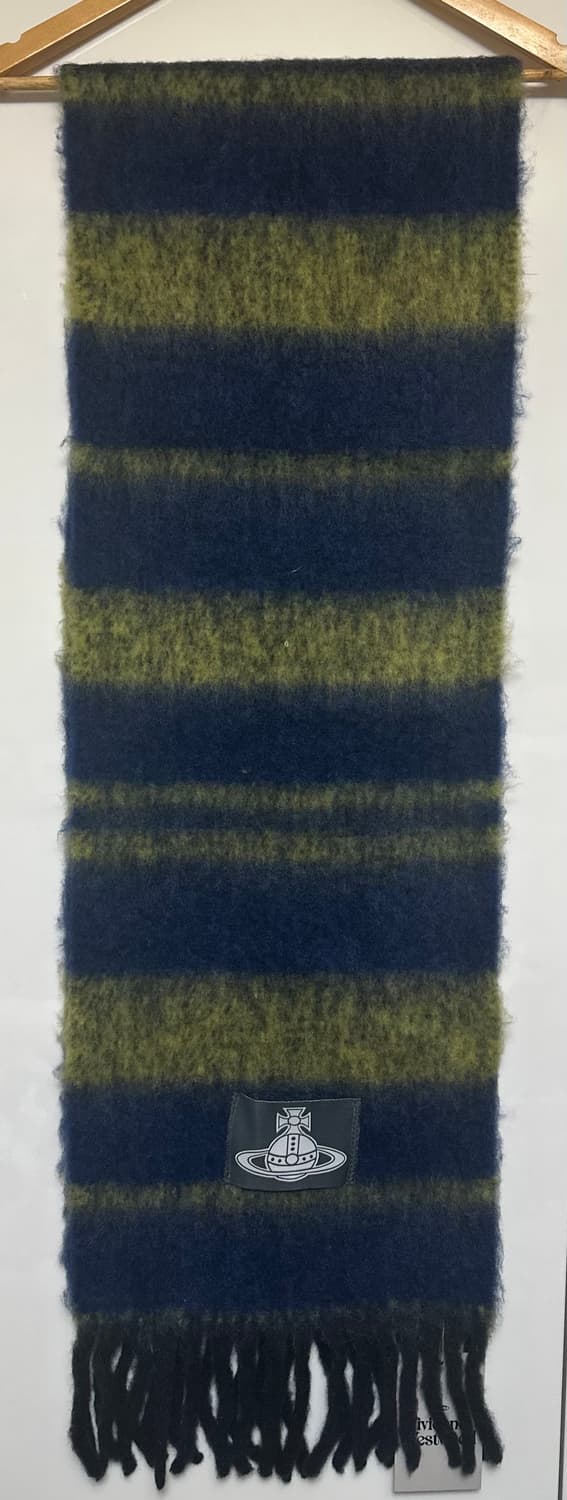 비비안웨스트우드 알파카모헤어울체크 머플러남여공용 상품이미지2