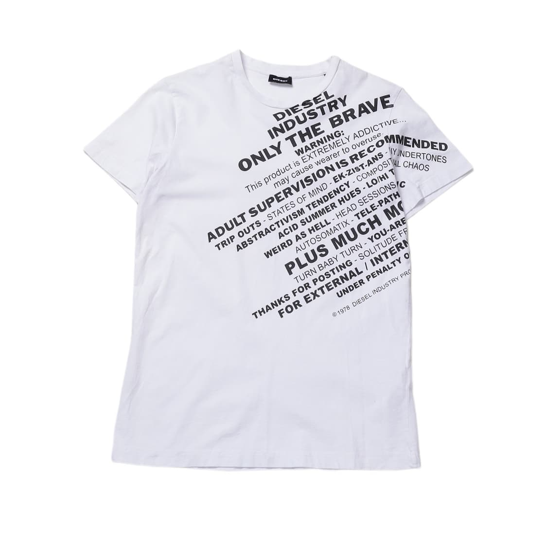 Diesel 프린팅 하프 티셔츠 상품이미지1