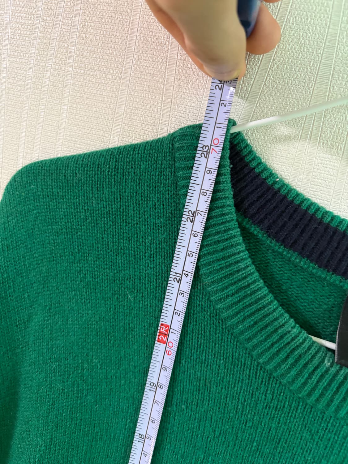 캉골 그린 니트 상품이미지5