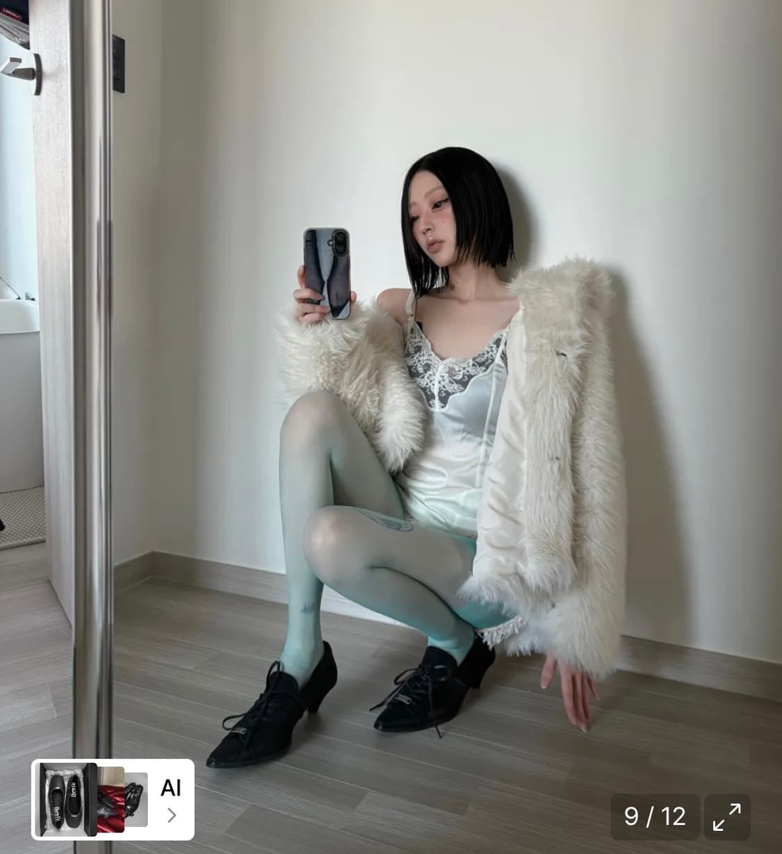 이크닉 iconic lace heels 225 상품이미지4