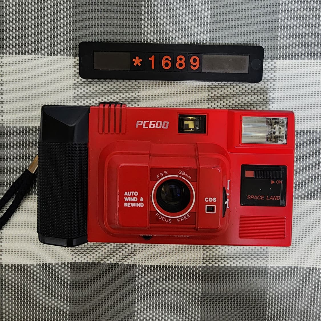 스페이스랜드 PC-600 레드바디 필름카메라 상품이미지1