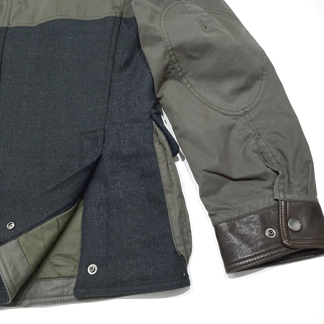 헨리코튼 패딩 야상 울 가죽 믹스 (100-105) 상품이미지5