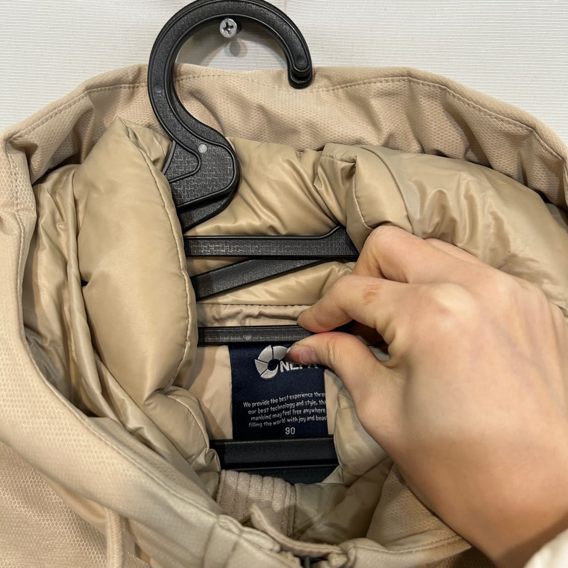 네파 여성 오리털 롱패딩 90 상품이미지3