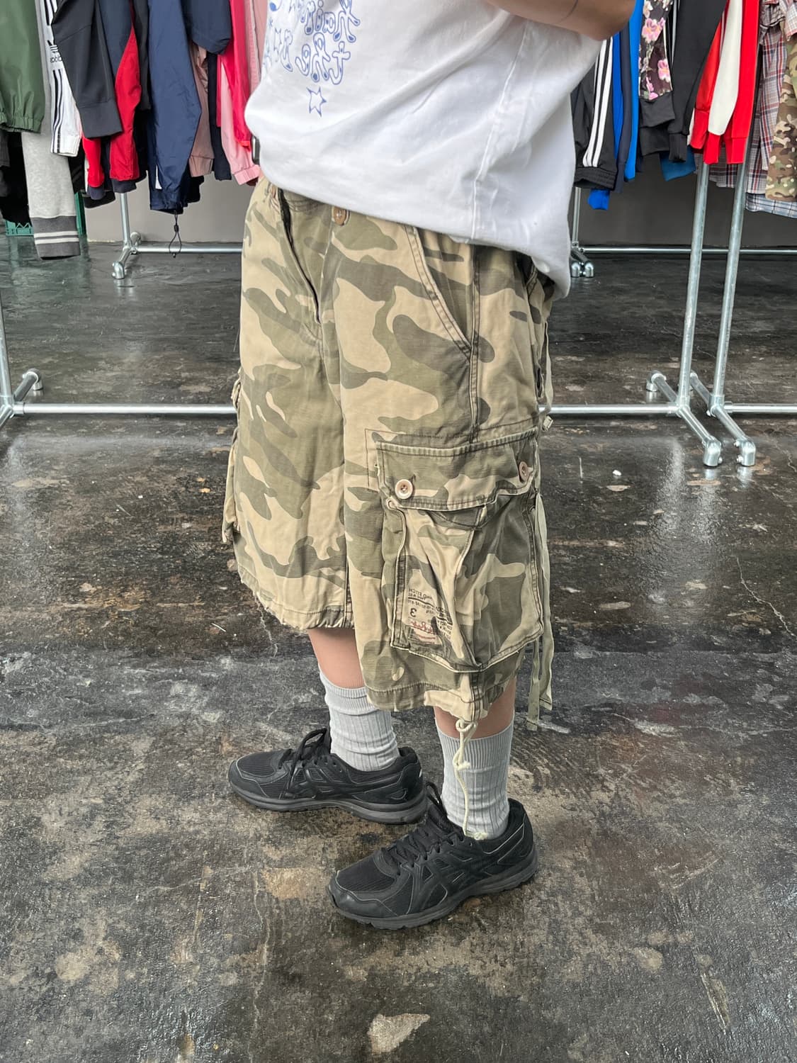아베크롬비 카모플라주 카고 하프팬츠 상품이미지3
