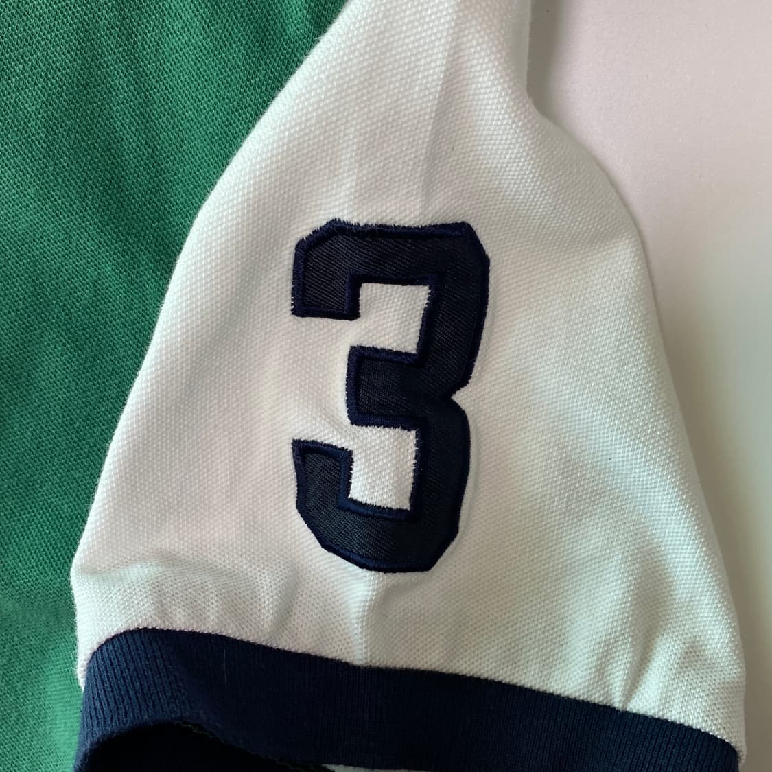 🟢 [Polo Ralph Lauren] 빈티지 그린 블록 피케 셔츠 상품이미지9