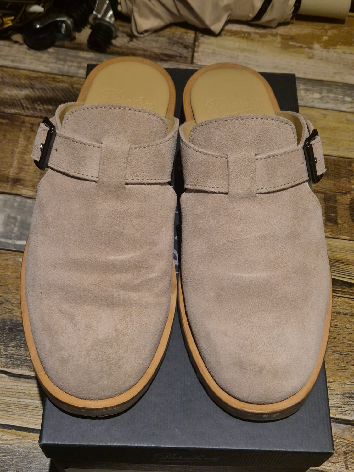 파라부트 스웨이드 뮬 슬리퍼 아테네 42(270) 상품이미지1