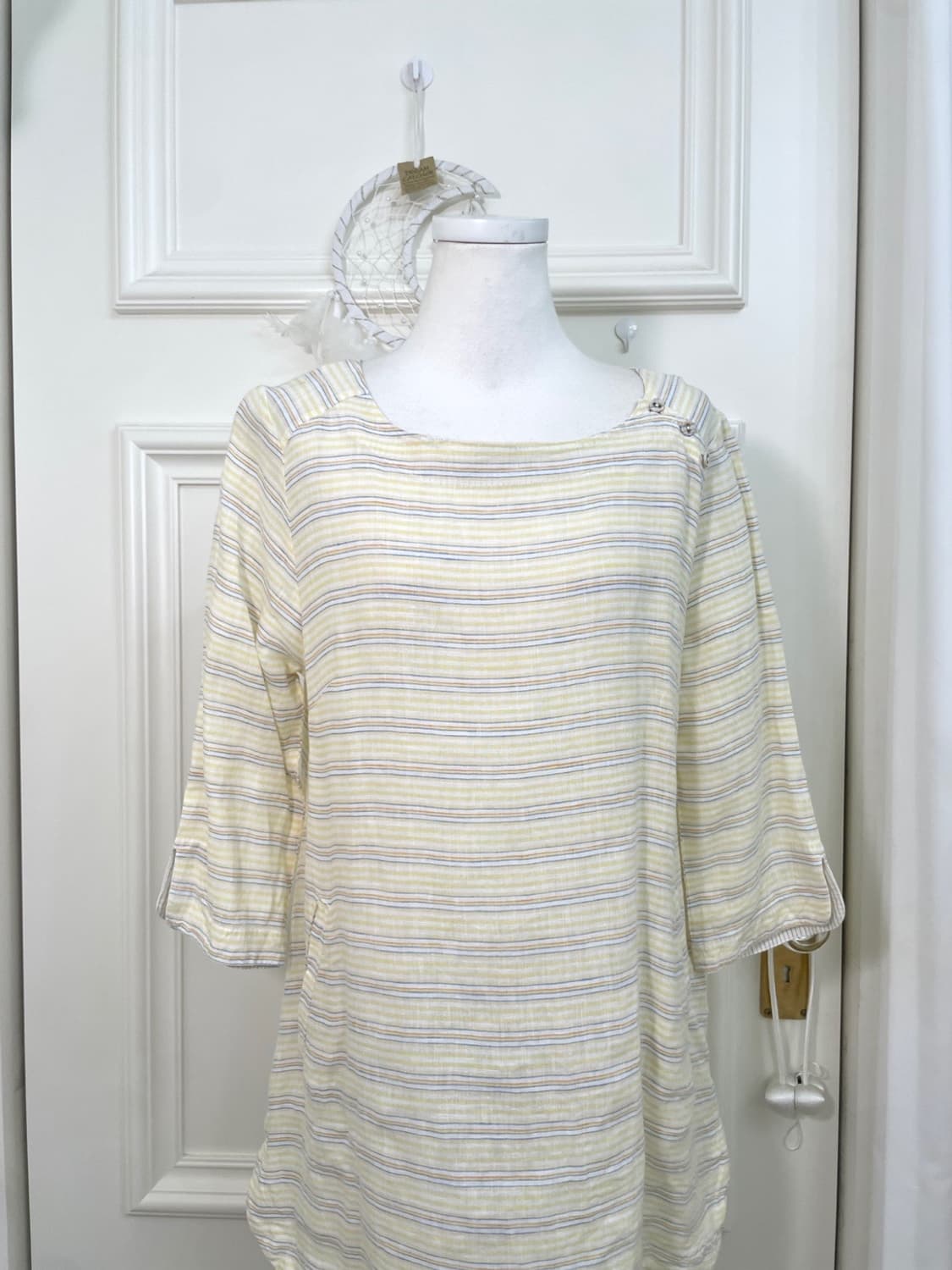 GOLDEN BEAR yellow stripe button point p 상품이미지5