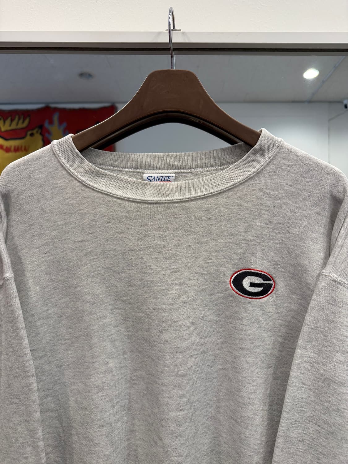 90s Santee 빈티지 NFL 조지아 불독스 스웻셔츠 (USA) 상품이미지3