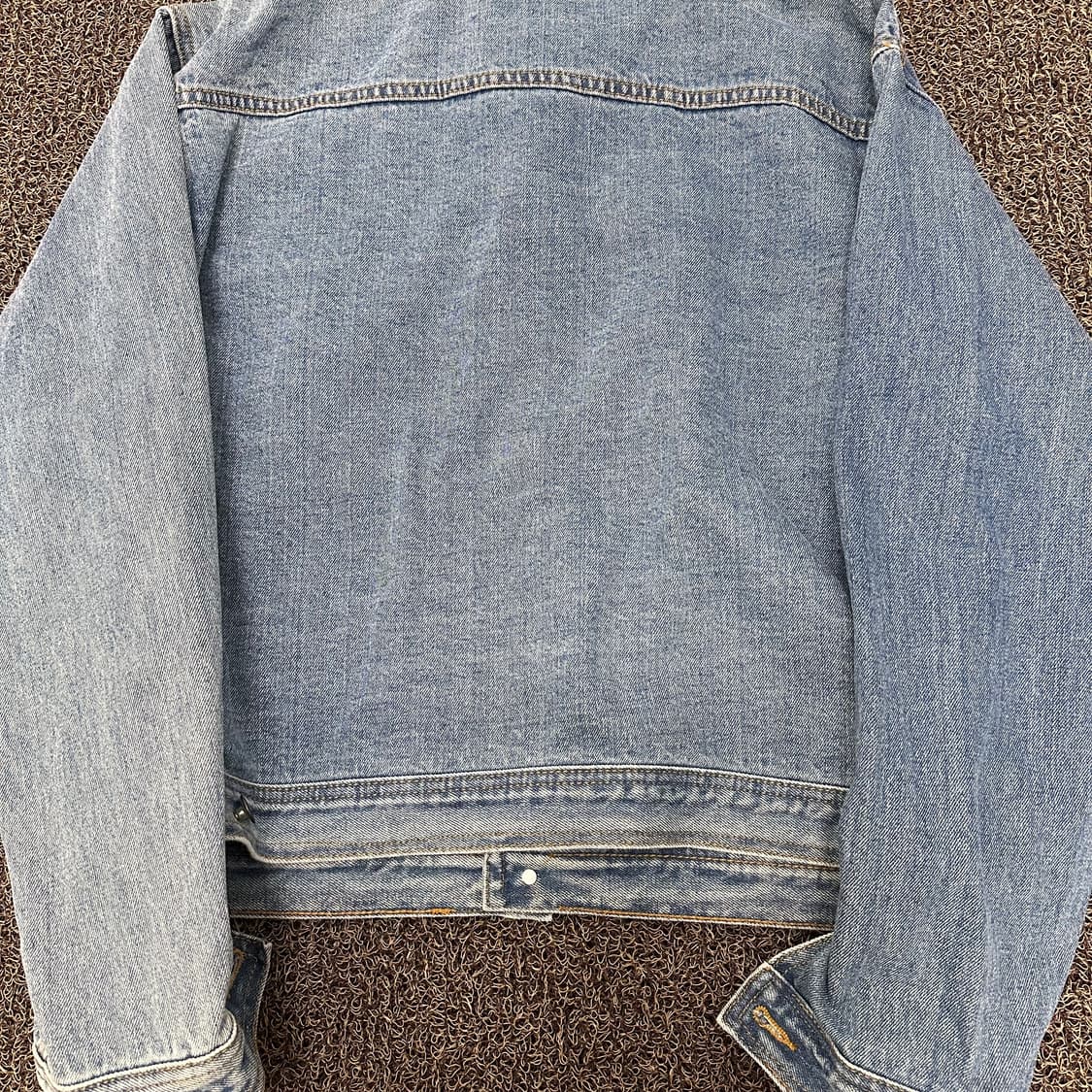 TRAVEL 트래블 데님 트러커 데님 청자켓 M 상품이미지7