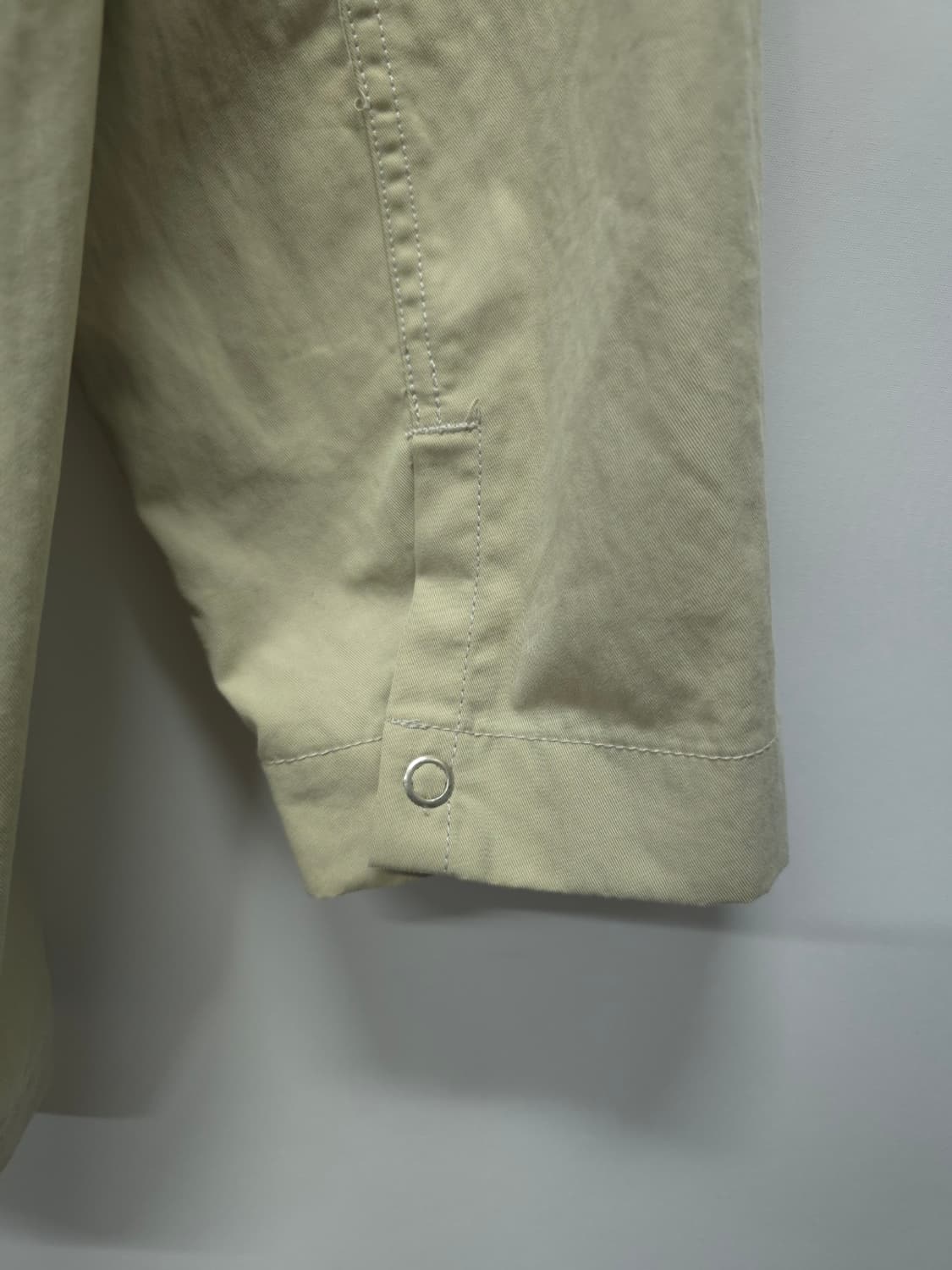 프리즘웍스 오버핏 베이지 셔츠자켓 (105~110) 상품이미지7