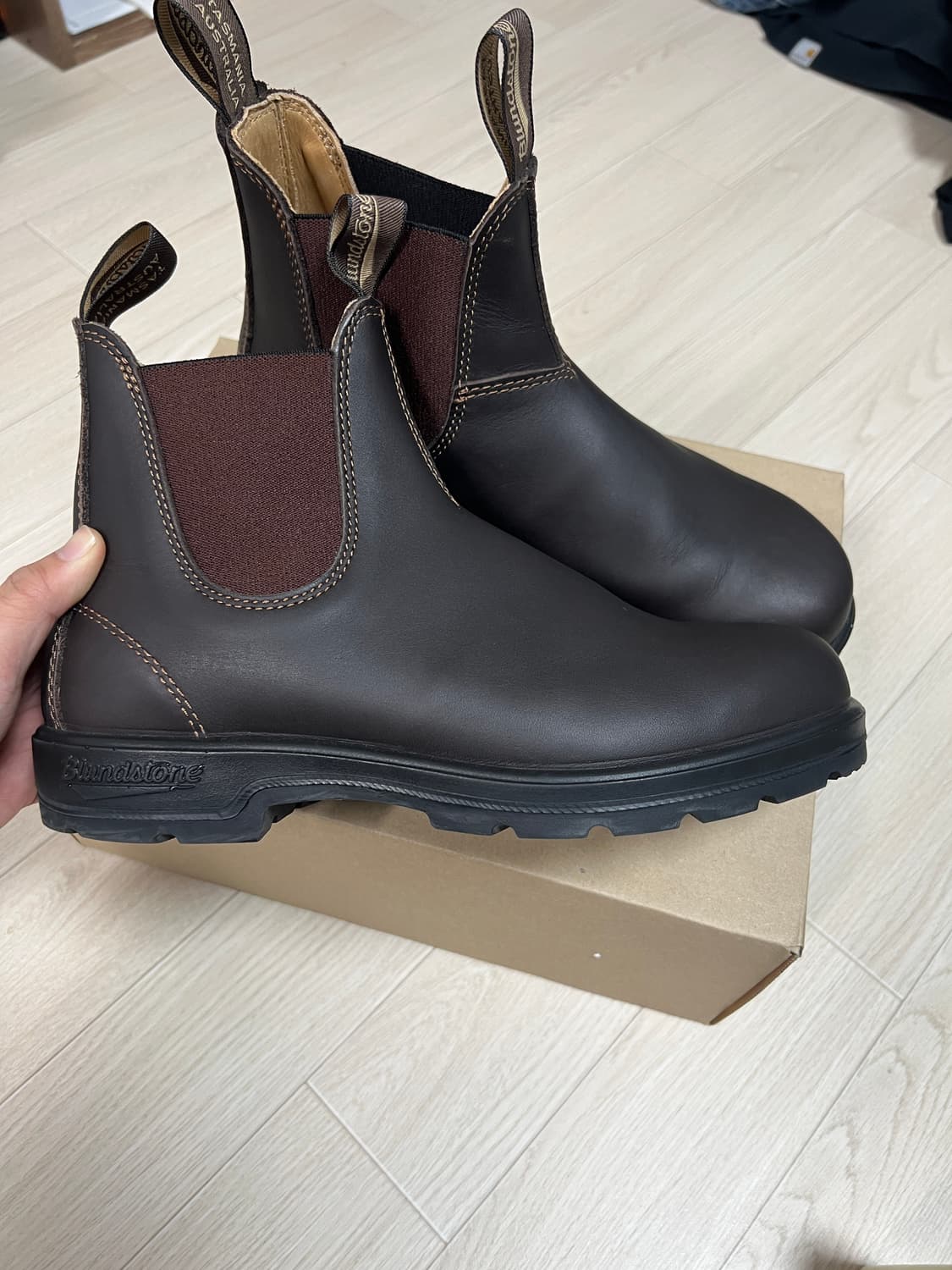 택포15) 블런드스톤 650 월넛브라운 AU7.5 260~265 상품이미지1