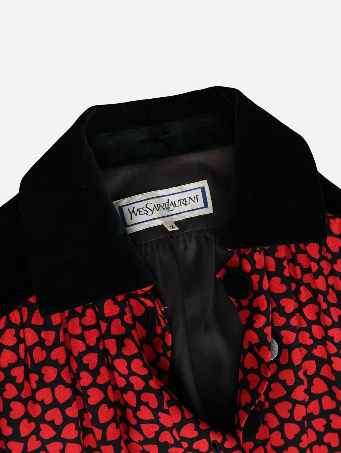 Yves Saint Laurent Heart Print Dress 상품이미지6
