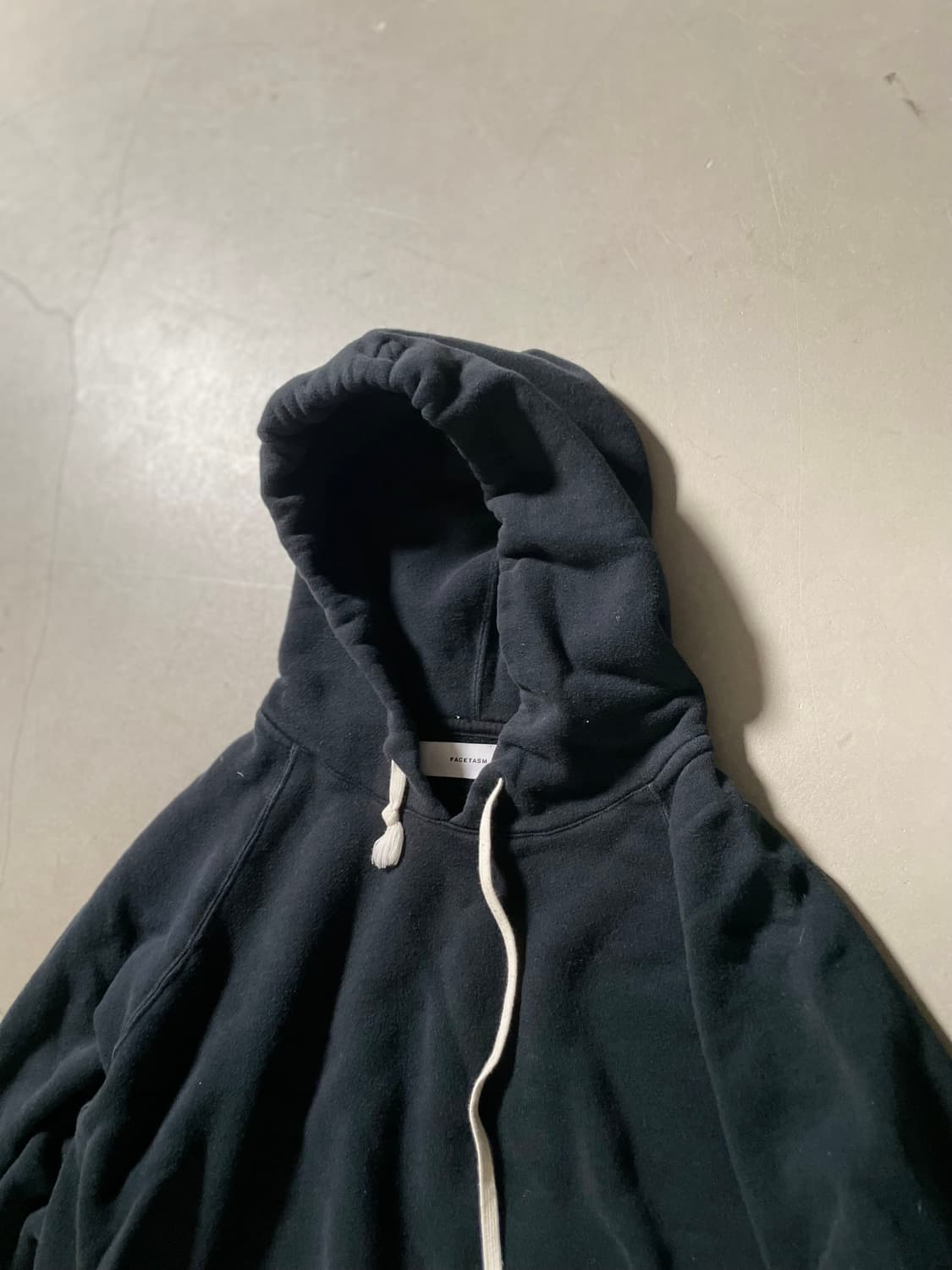 파세타즘 Cut-Off Hem & Cuff Pullover Hoodie 상품이미지2