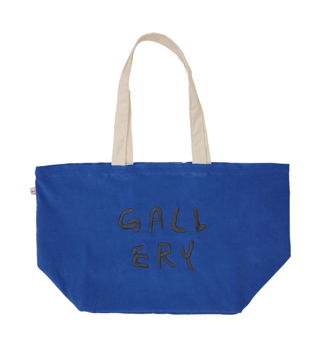 1011갤러리 로고 코듀로이 코두로이 백 블루 에코백 가방 상품이미지1