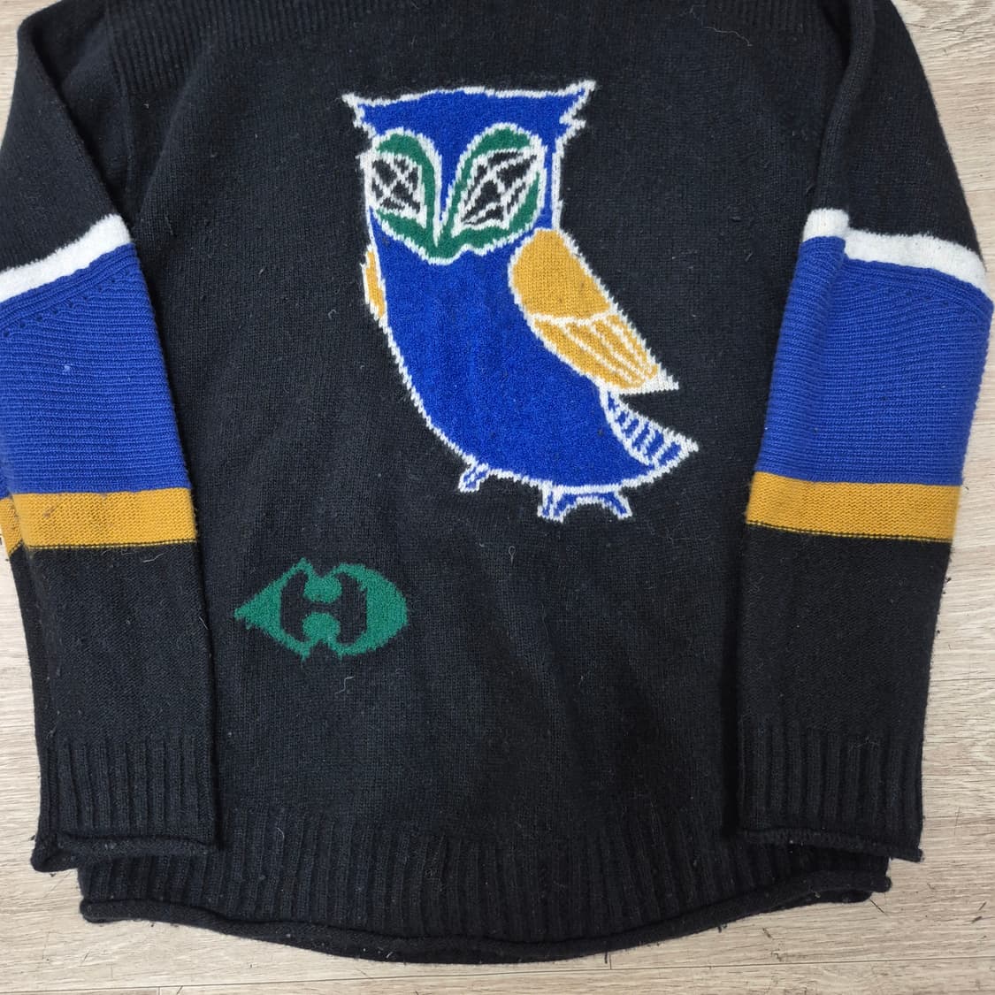 럭키슈에뜨 여성 올빼미 모직 니트 F(FREE) 상품이미지3