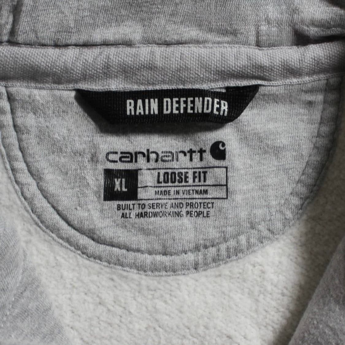 Carhartt 칼하트 그레이 팩스턴 쿼터집 후드  상품이미지5