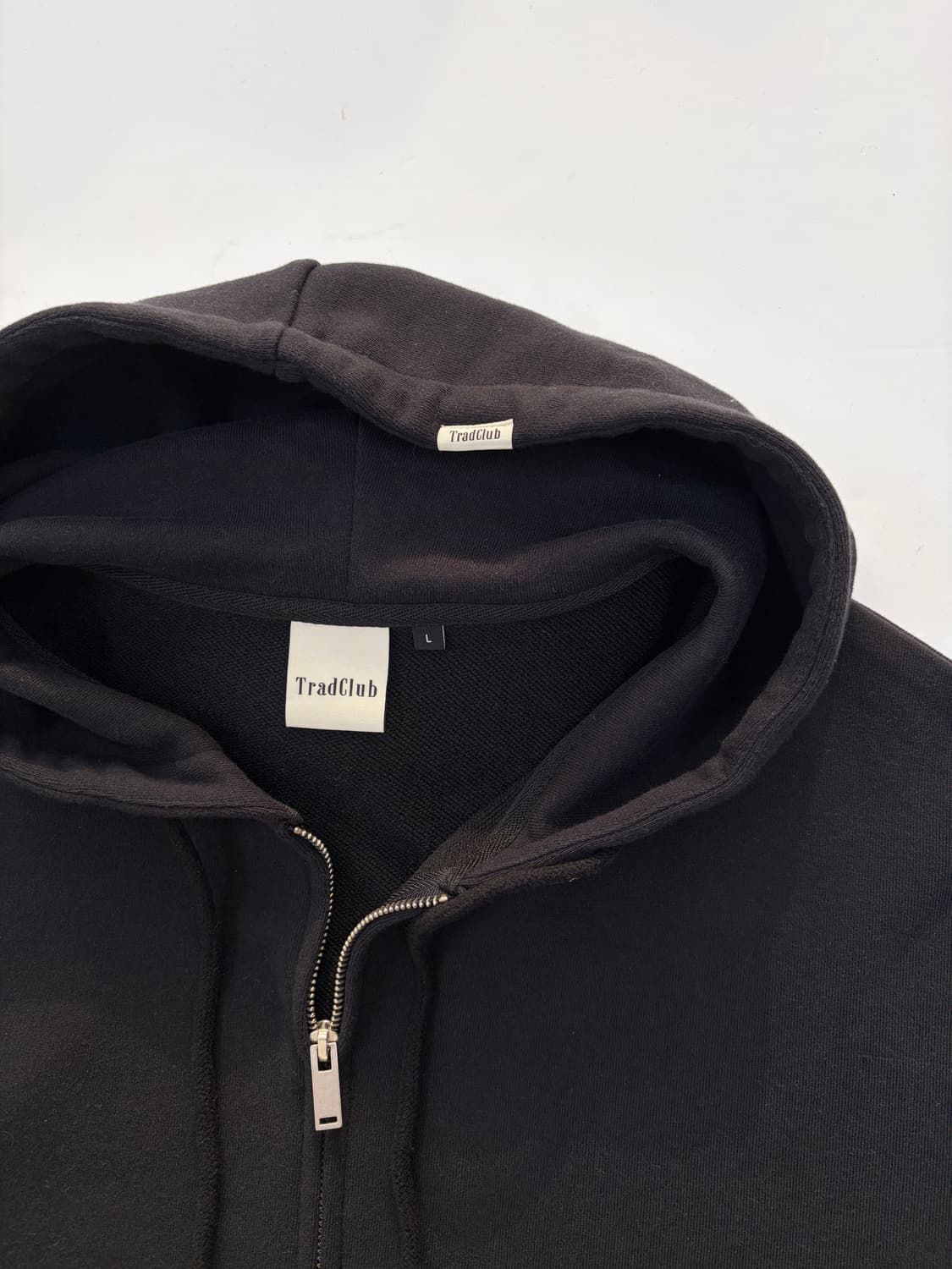 트래드클럽 스웨트 오버 후드집업 상품이미지3