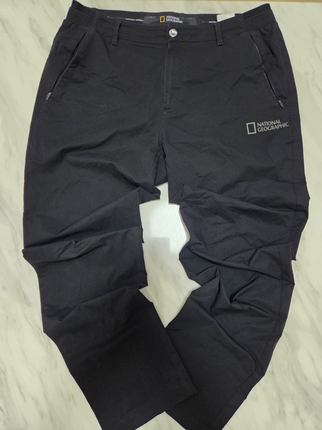 내셔널지오그래픽 고신축 블랙 팬츠 상품이미지1