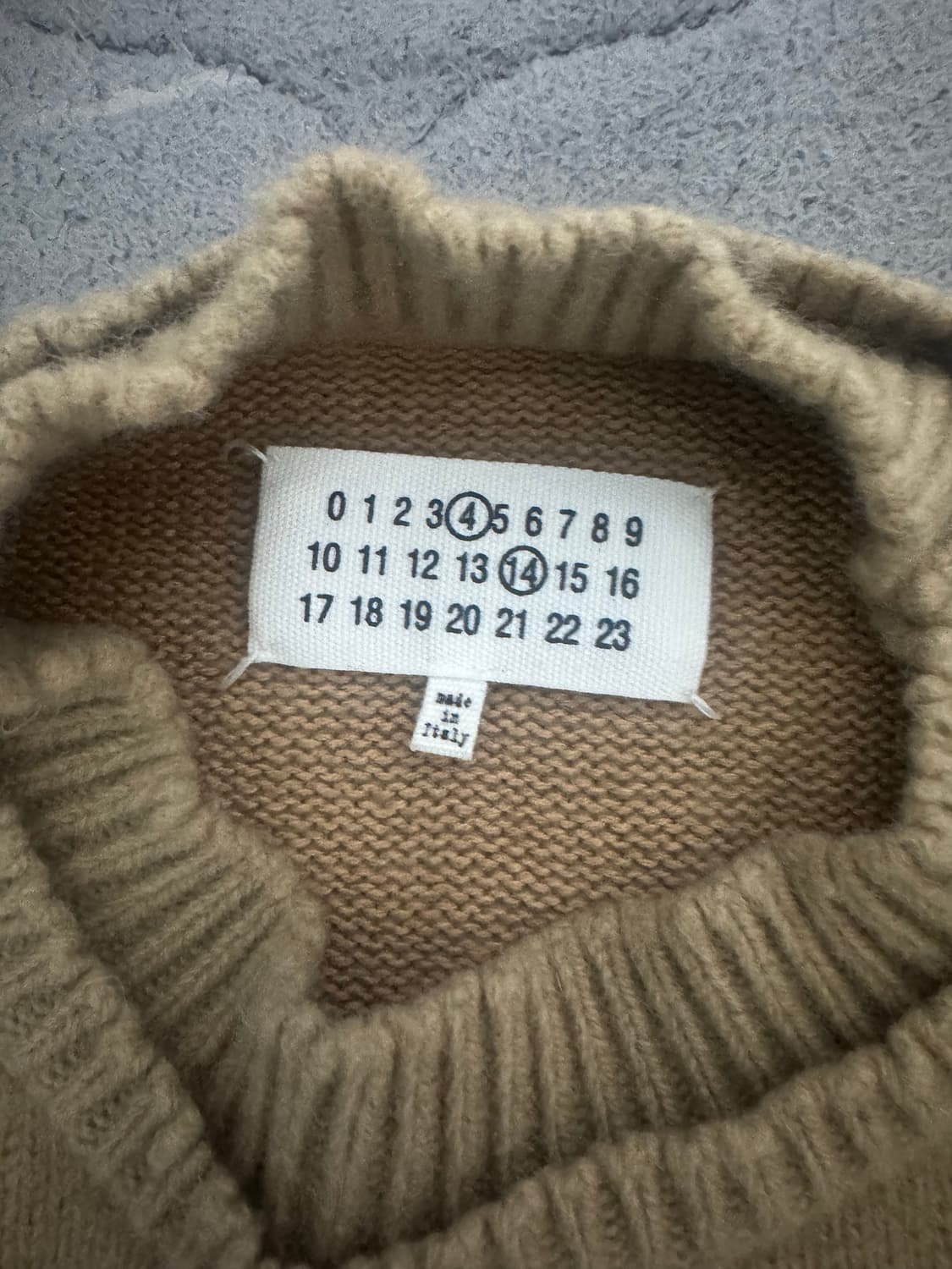 마르지엘라 엘보우 패치 니트 L 상품이미지2