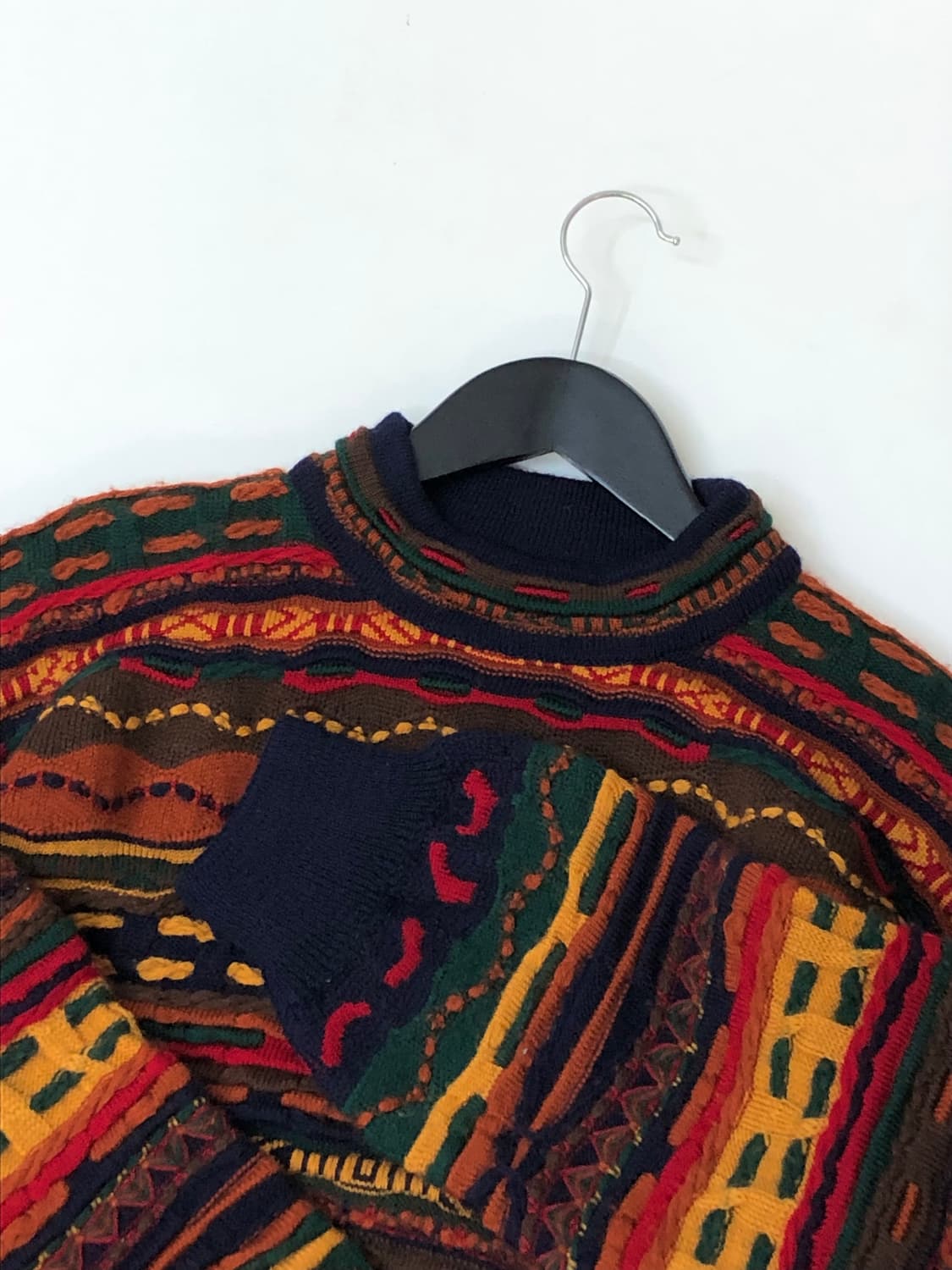Coogi 쿠지 퓨어 울 케이블 니트  상품이미지2