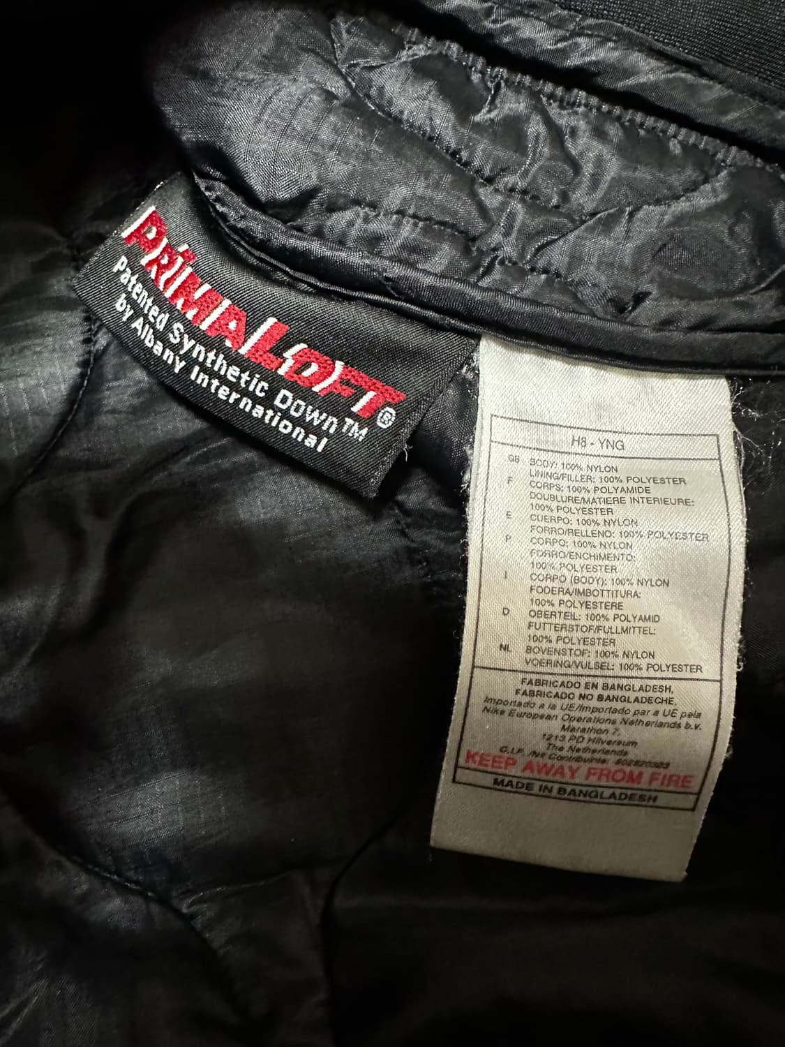 나이키 ACG 블랙 퀼팅 패딩 점퍼 상품이미지7