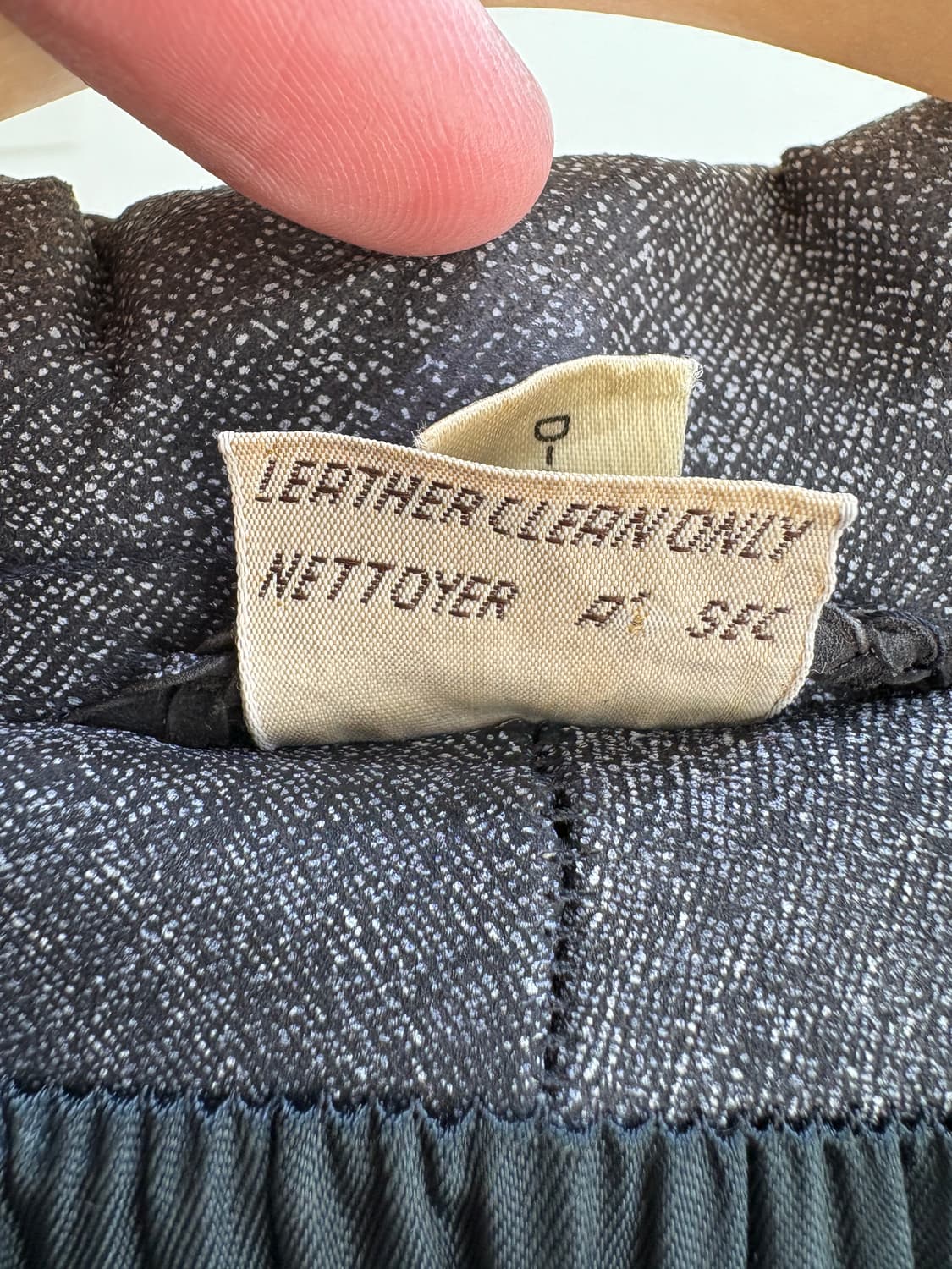 SAN VANLENTINOS (Made in Italy) 레더자켓 상품이미지9