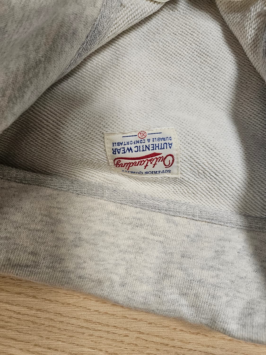 아웃스탠딩 세인트루이스 반집업 스웻 상품이미지3