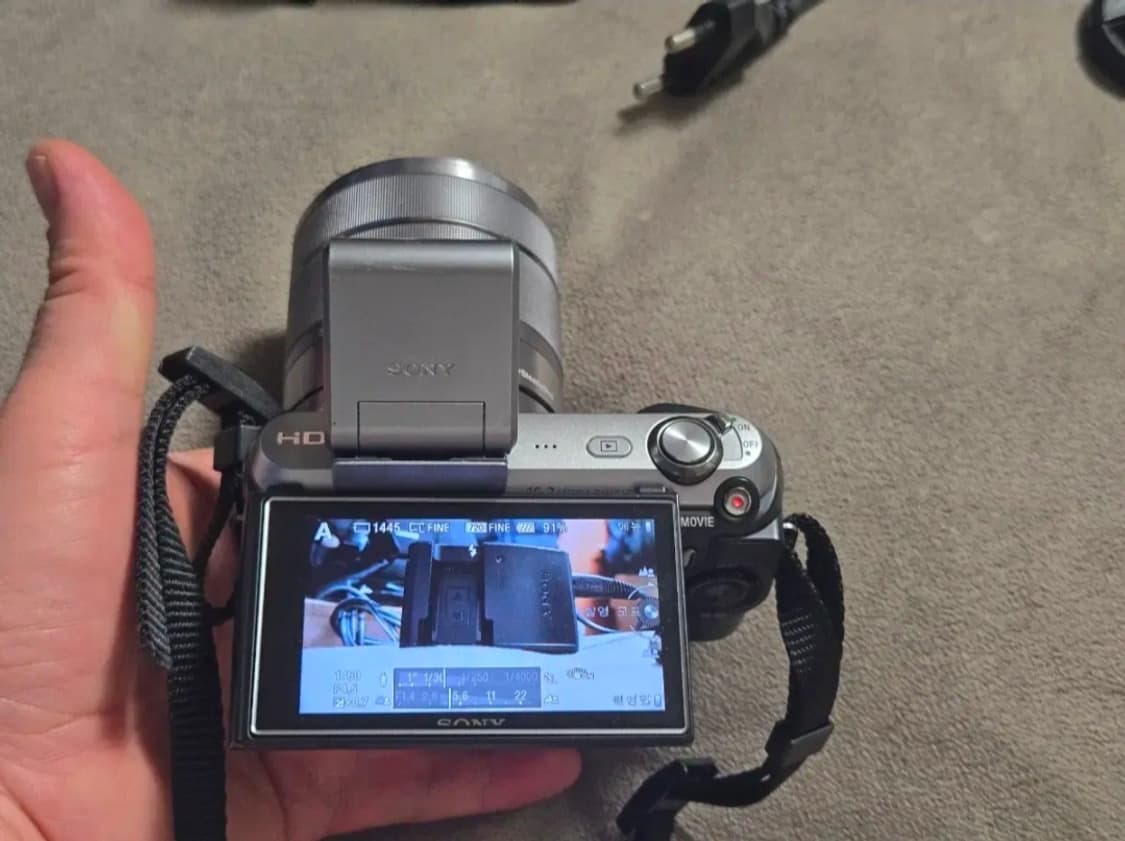 소니 미러리스 nex-c3, 18-55mm 렌즈 상품이미지4