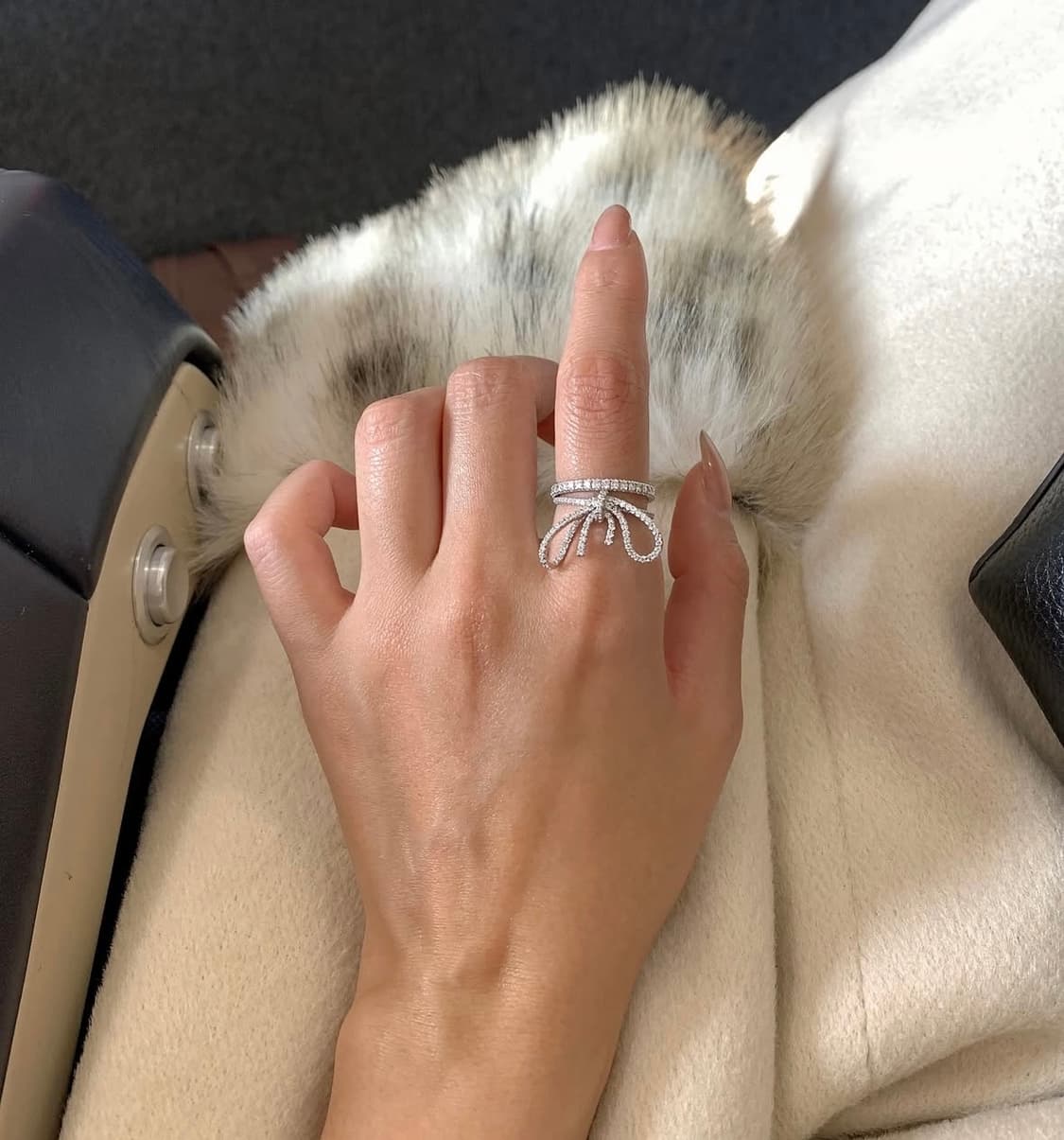 야엘 리본 반지 12호 상품이미지1