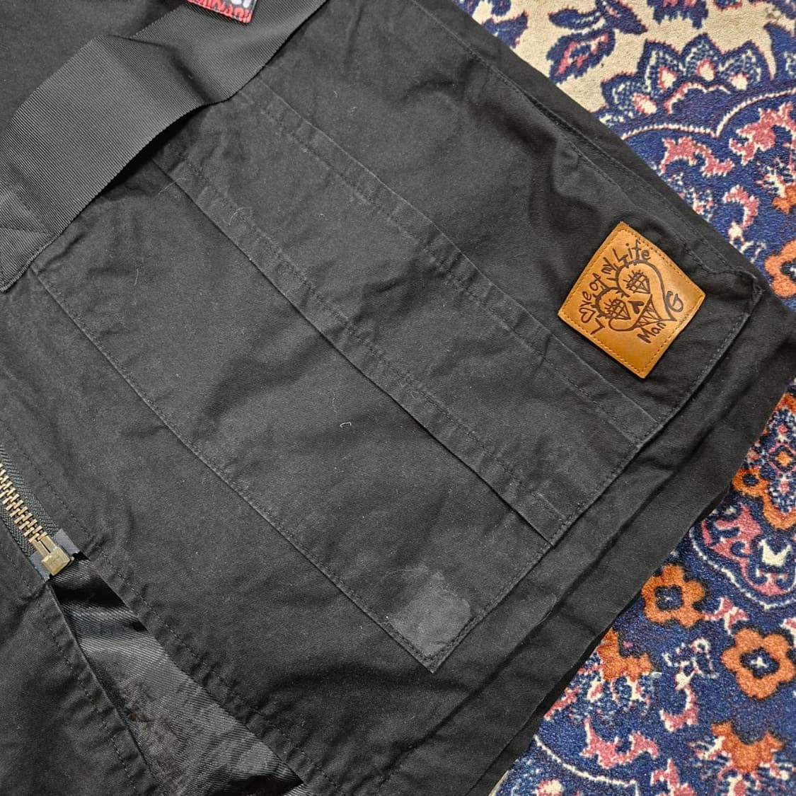 그라피스트만지 패치드 워싱 야상
Free size
 상품이미지7