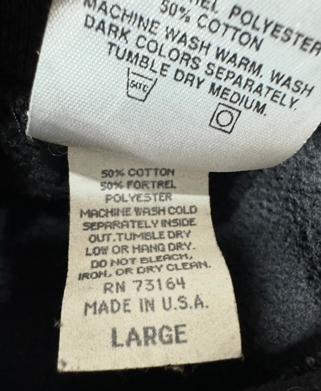 90’s 플래닛 할리우드 블랙 스웻셔츠 상품이미지6