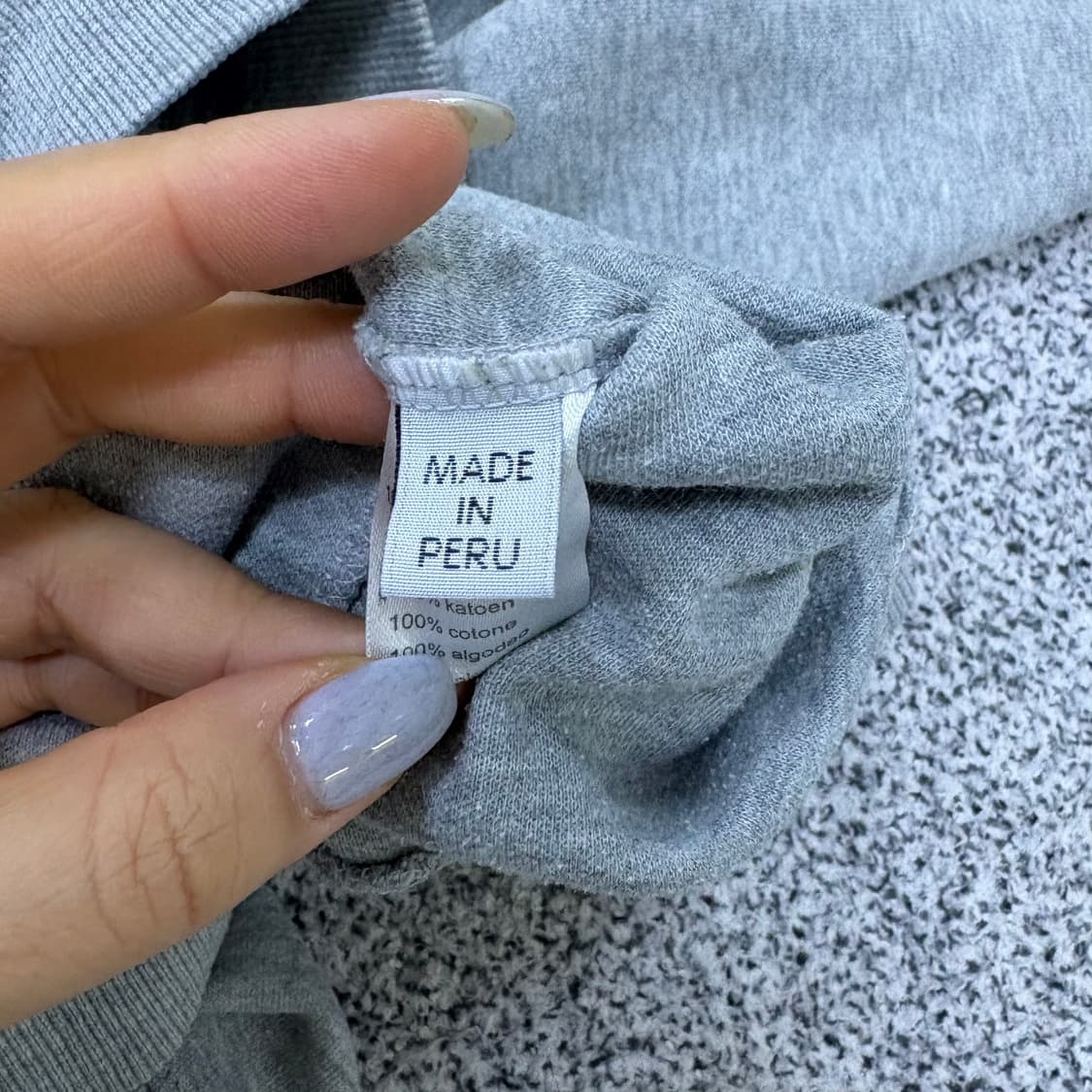 4 라코스테 후드티 앞포켓 후디 0312J 상품이미지5