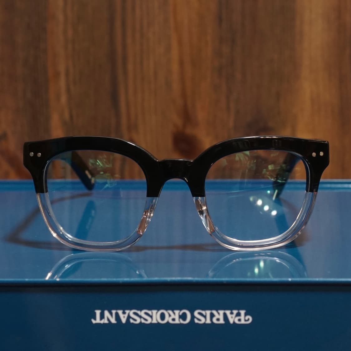 그라픽 플라스틱 X 옐로우비 투톤 안경 상품이미지1