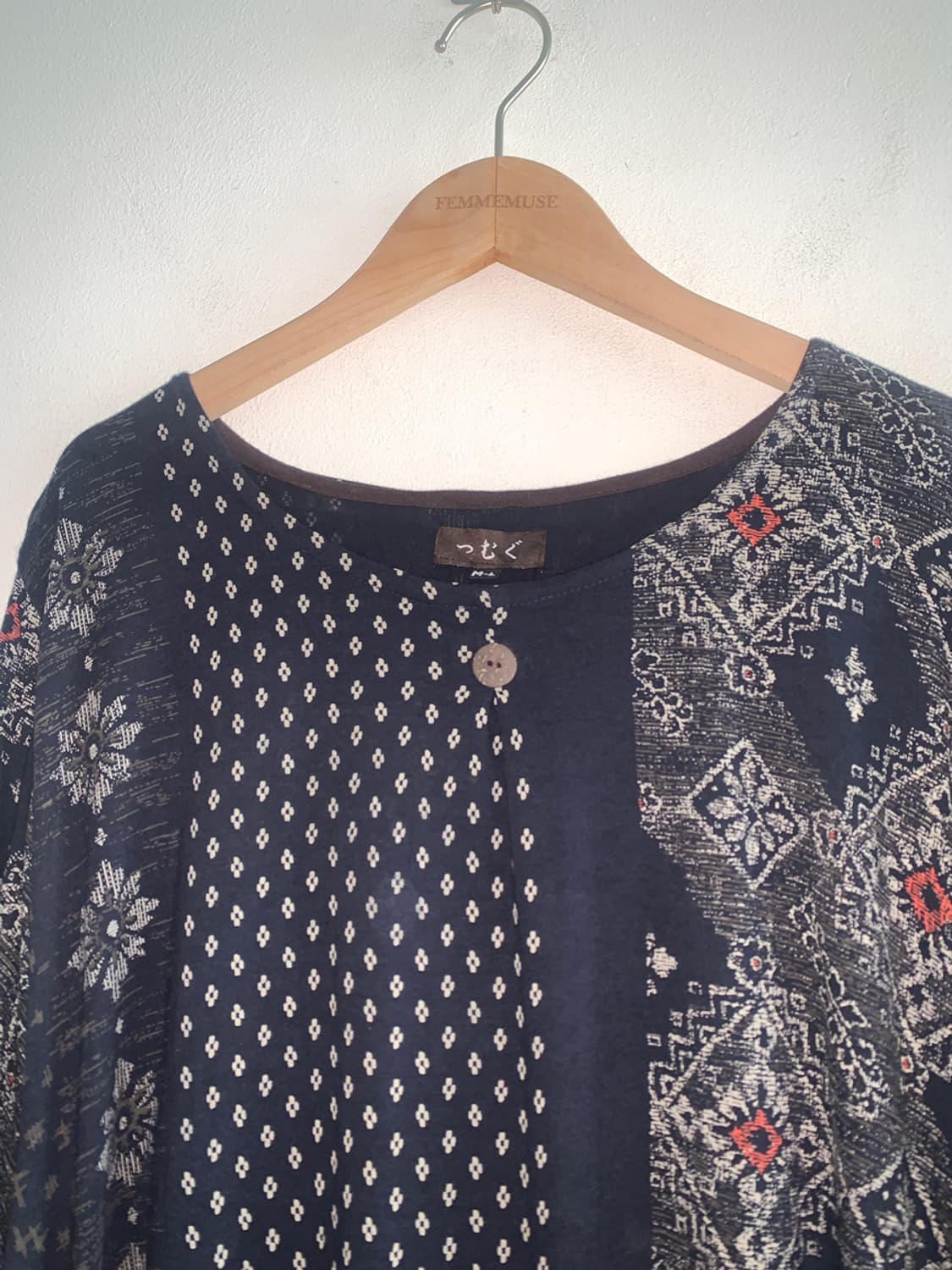 Oriental mood dress(navy) 상품이미지3