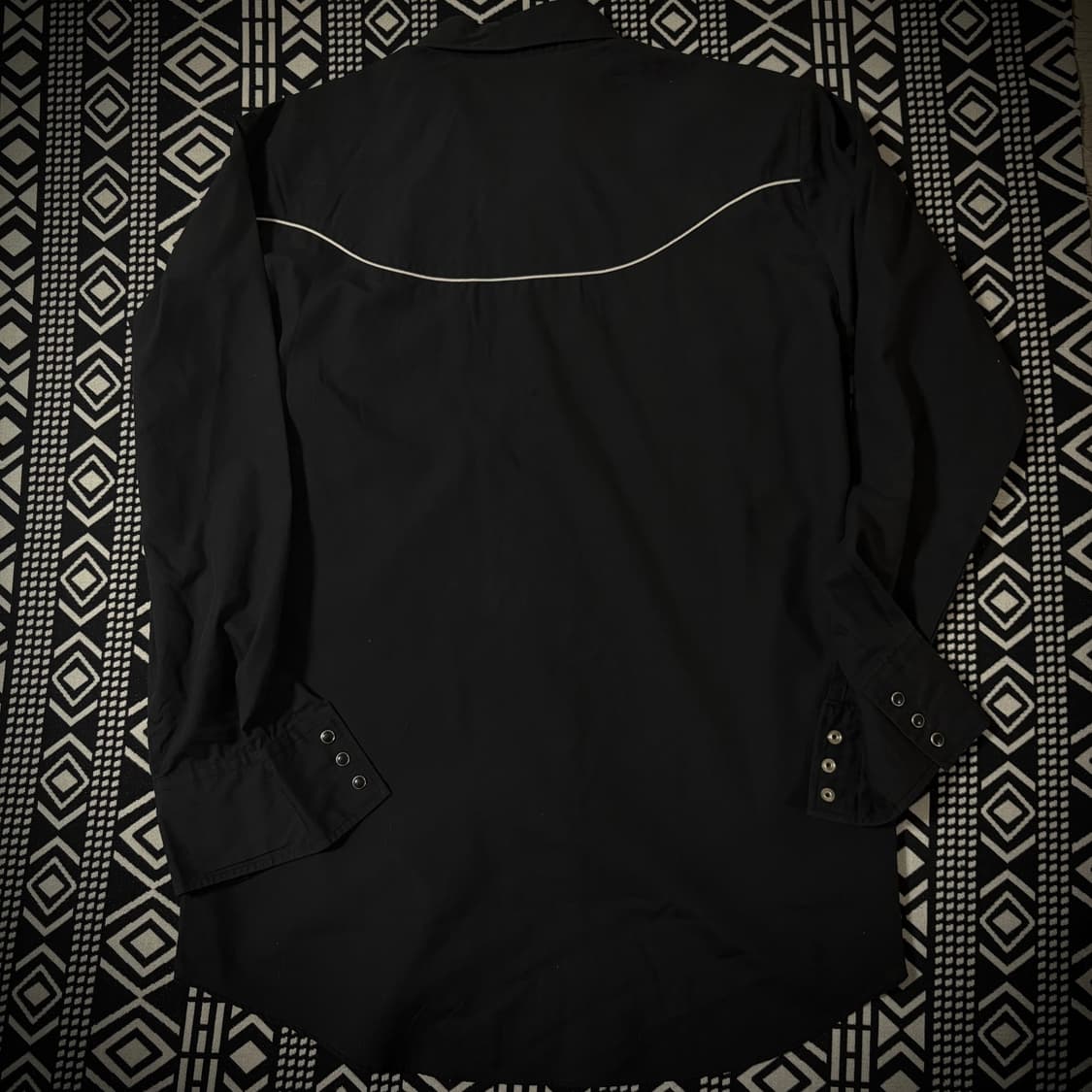 00s Ely Diamond Eagle Western Shirt  상품이미지3