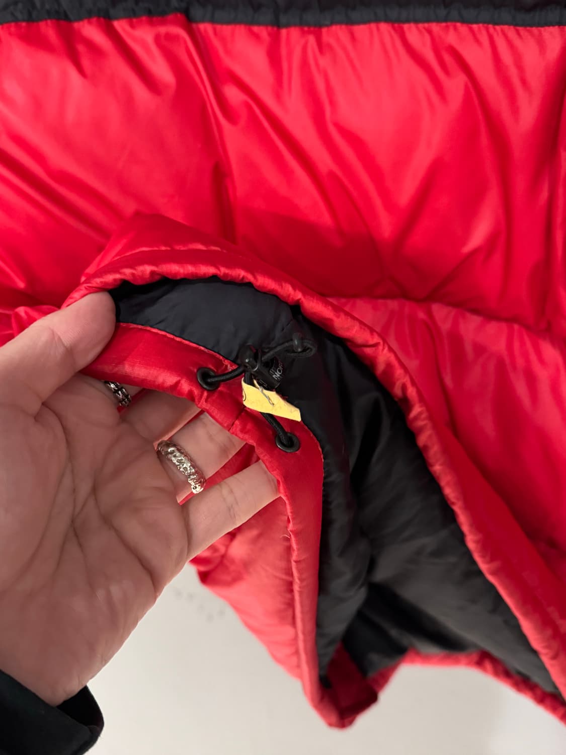 노스페이스 700 레드 눕시 다운 패딩 자켓  상품이미지10