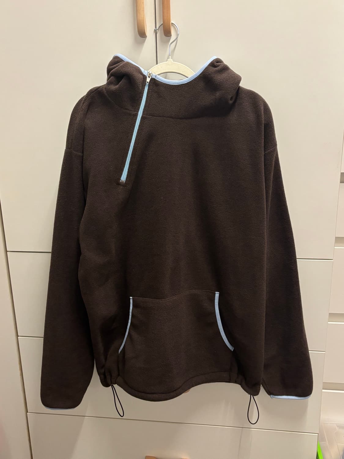 모디무드 후드 아노락 후리스 상품이미지2