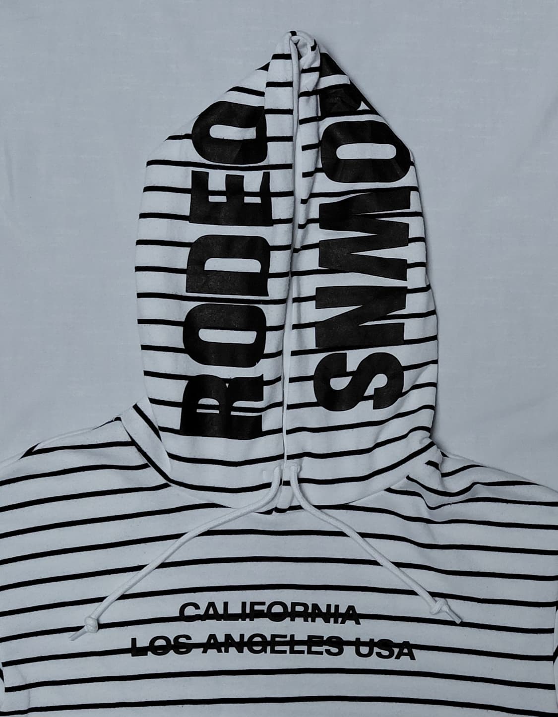 [FREE] 로데오 크라운즈(RCWB) 스트라이프 후드 티셔츠 상품이미지2