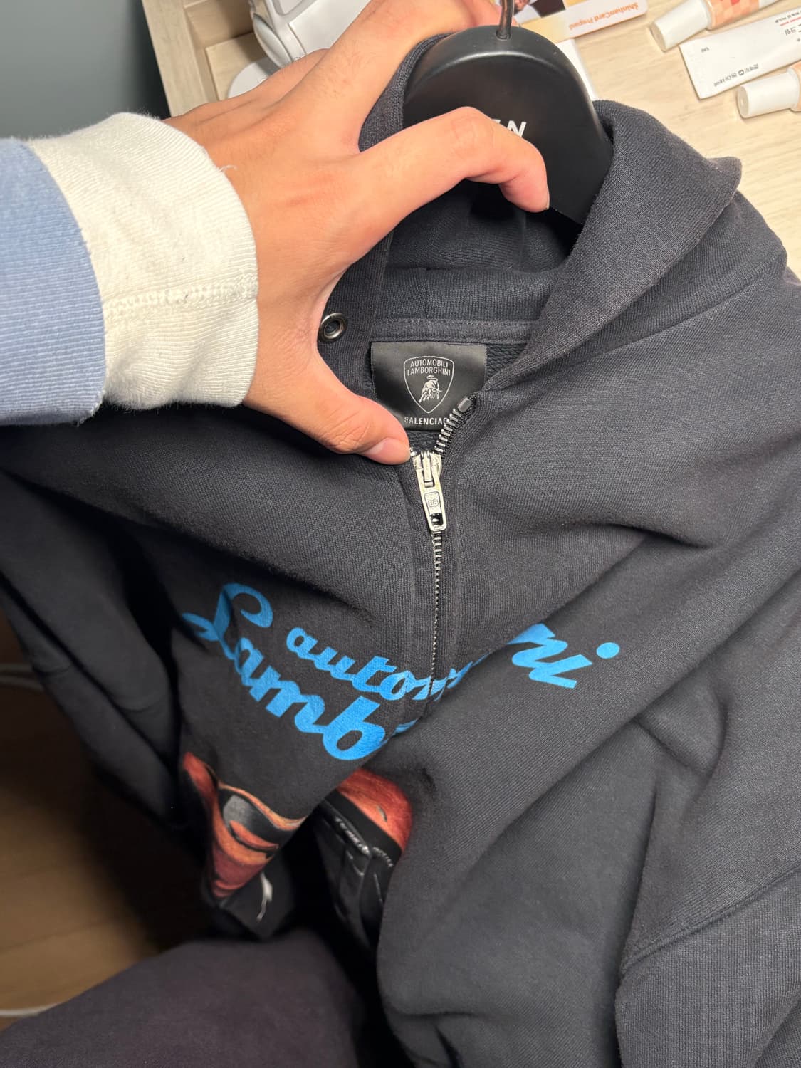 발렌시아가 람보르기니 테메라니오 후드집업 L 상품이미지2