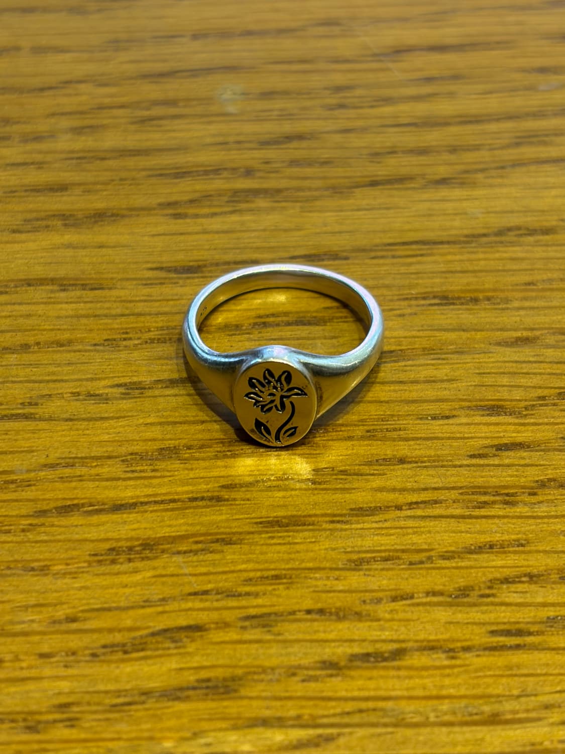 🌼 실버 925 플라워 시그넷 링 상품이미지8