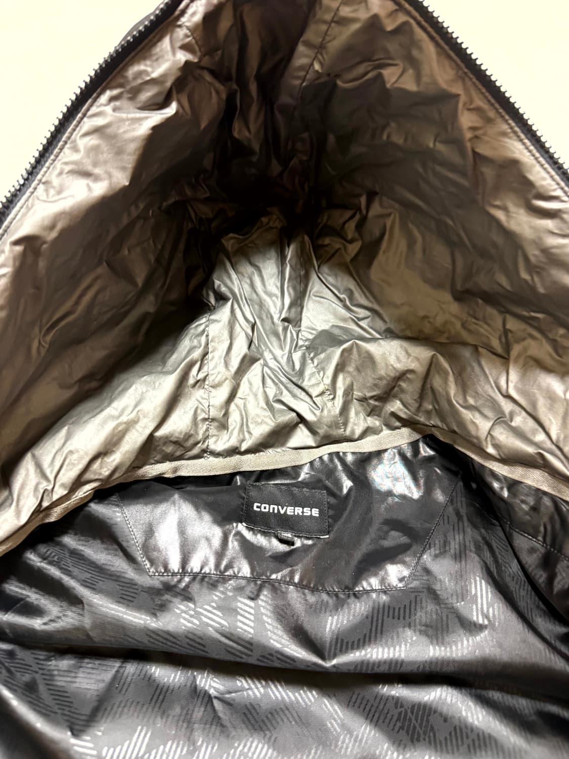 컨버스 유광 패딩 조끼 XL 상품이미지5