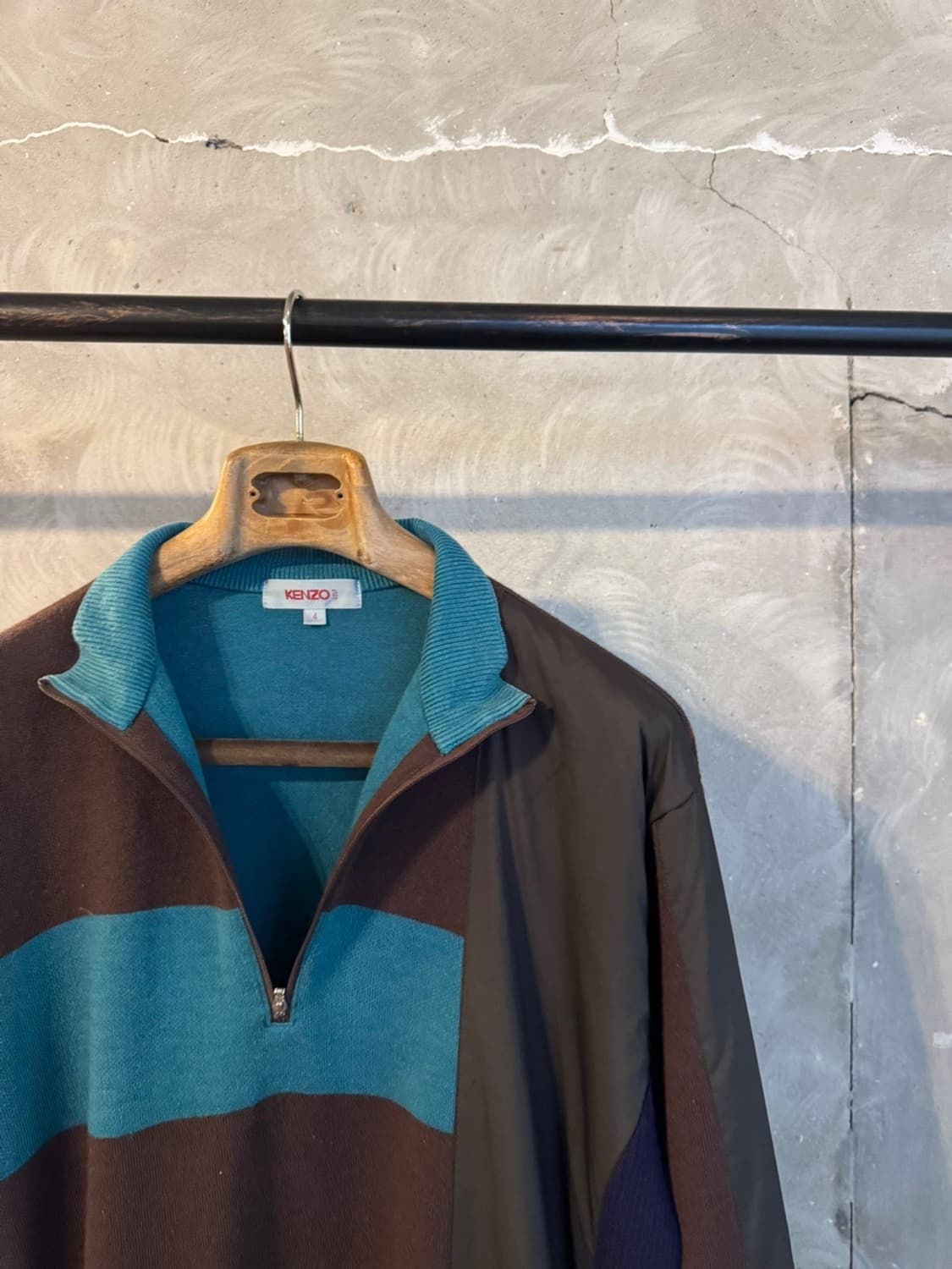 겐조 골프 짚업 니트 100 상품이미지4