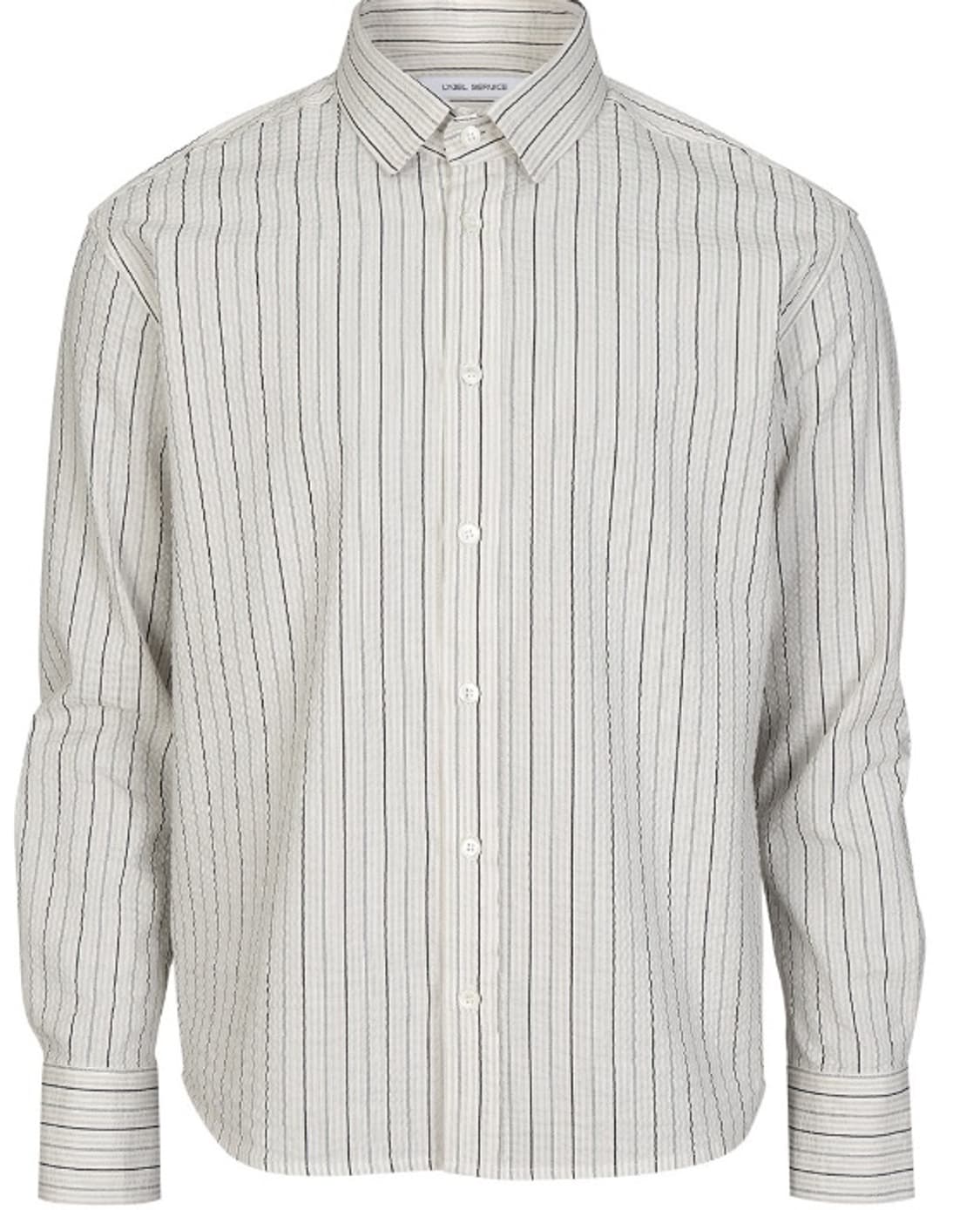 리젤서비스  크롭셔츠 2사이즈  상품이미지1