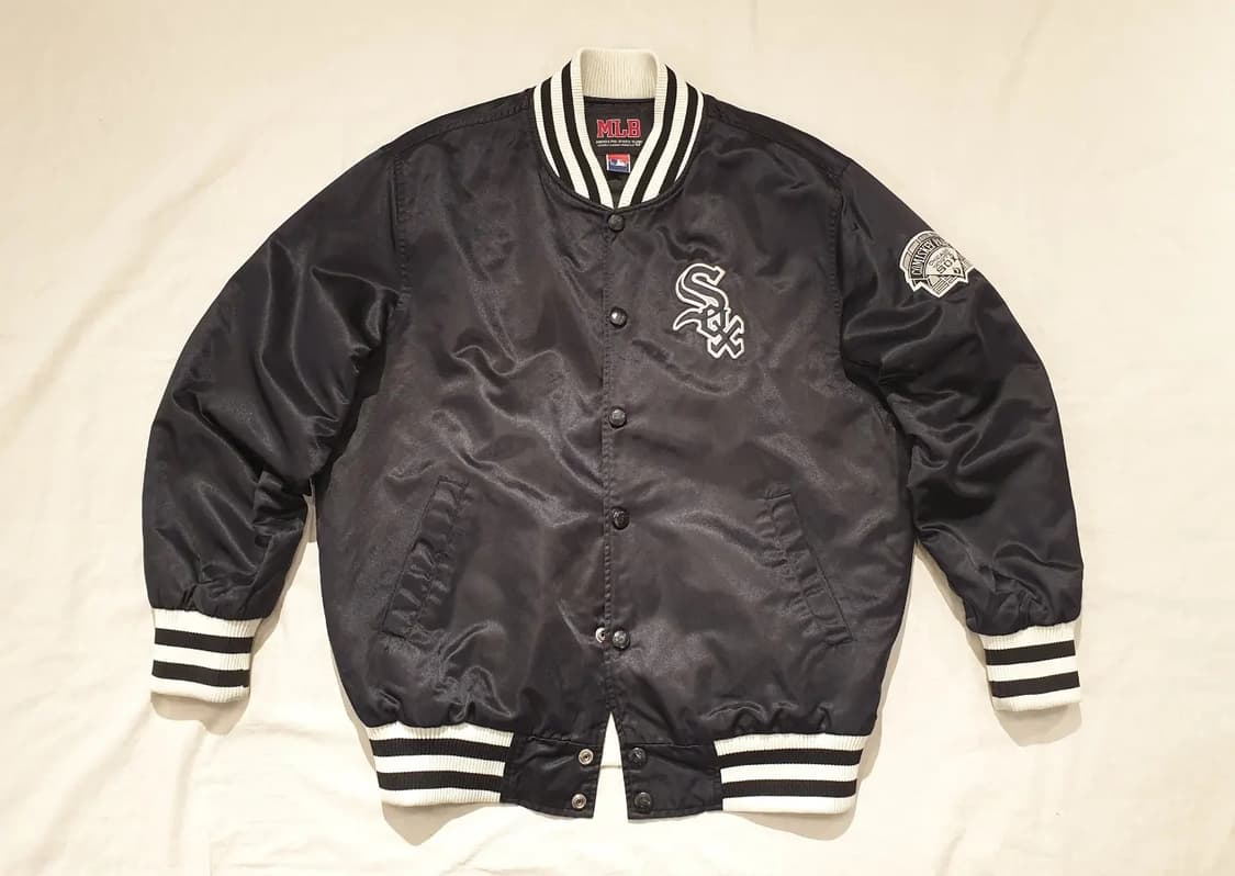 90s 시카고화이트삭스 스타디움 점퍼 상품이미지1