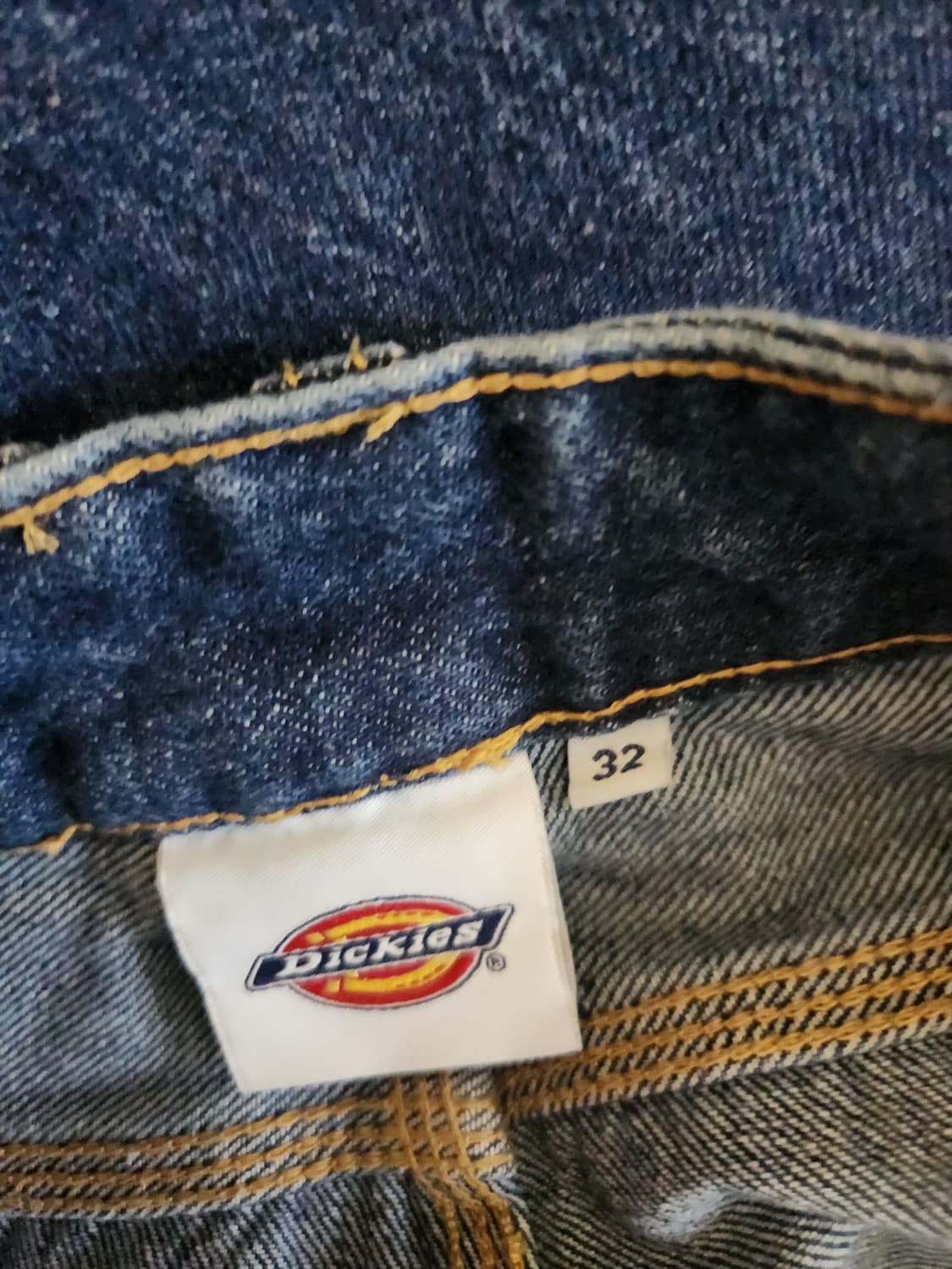 디키즈 더블니 카펜터 데님팬츠 빈티지 블루 상품이미지3