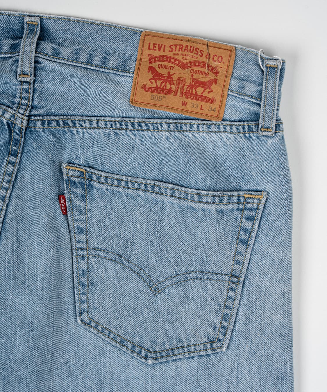 (33) Levi’s 505 연청 상품이미지4
