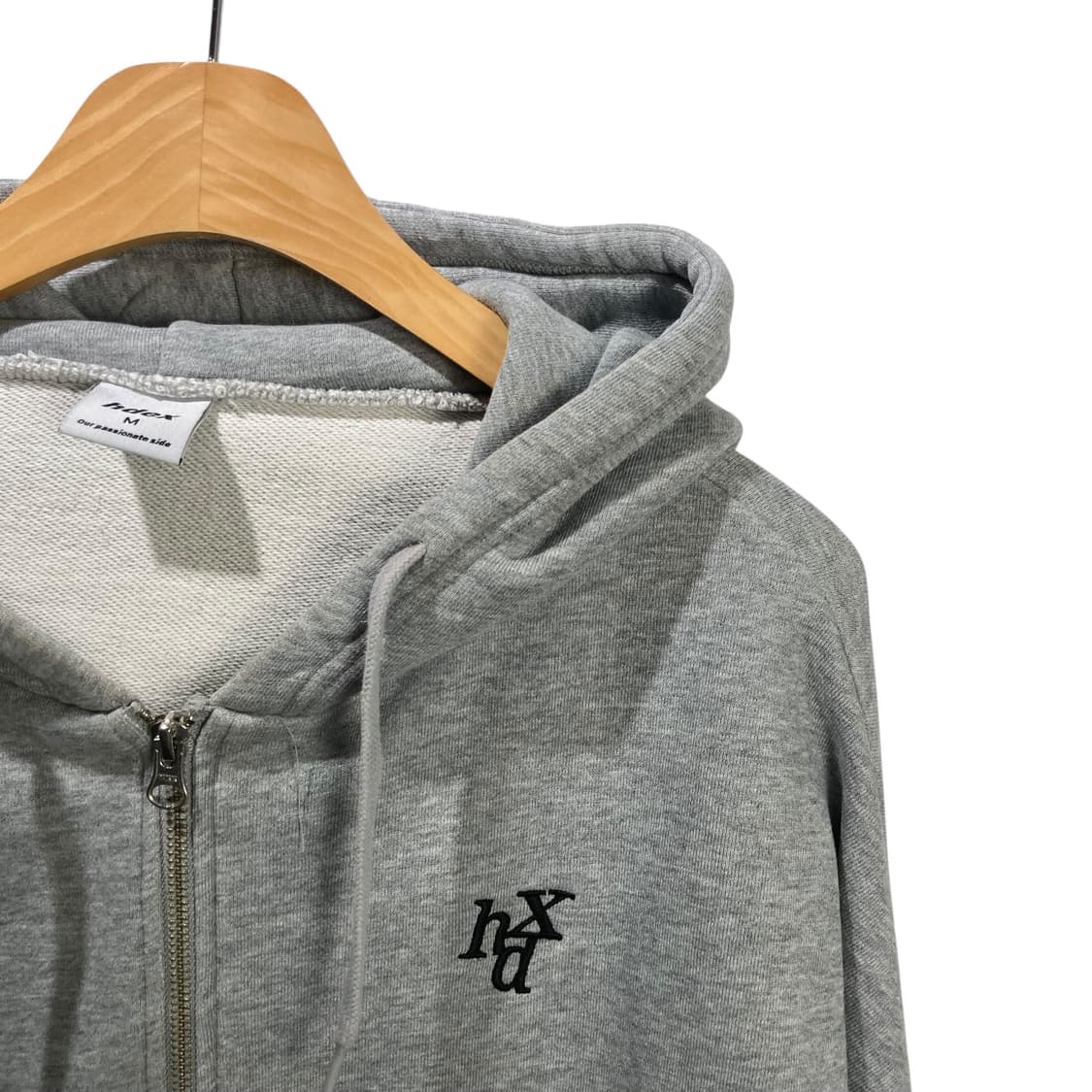 에이치덱스 투웨이 크롭 후드집업 상품이미지3