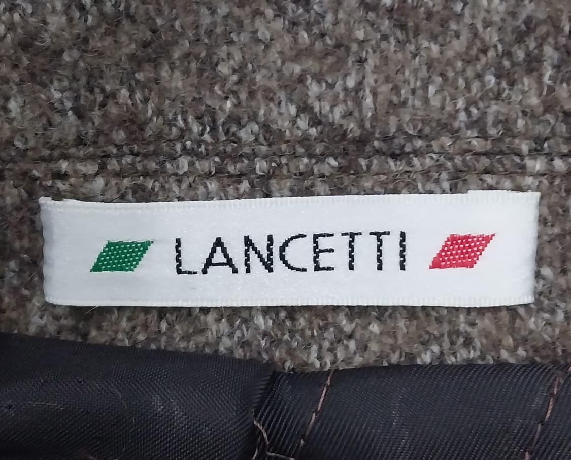 LANCETTI 이태리 모직 코트 브라운 105 상품이미지5